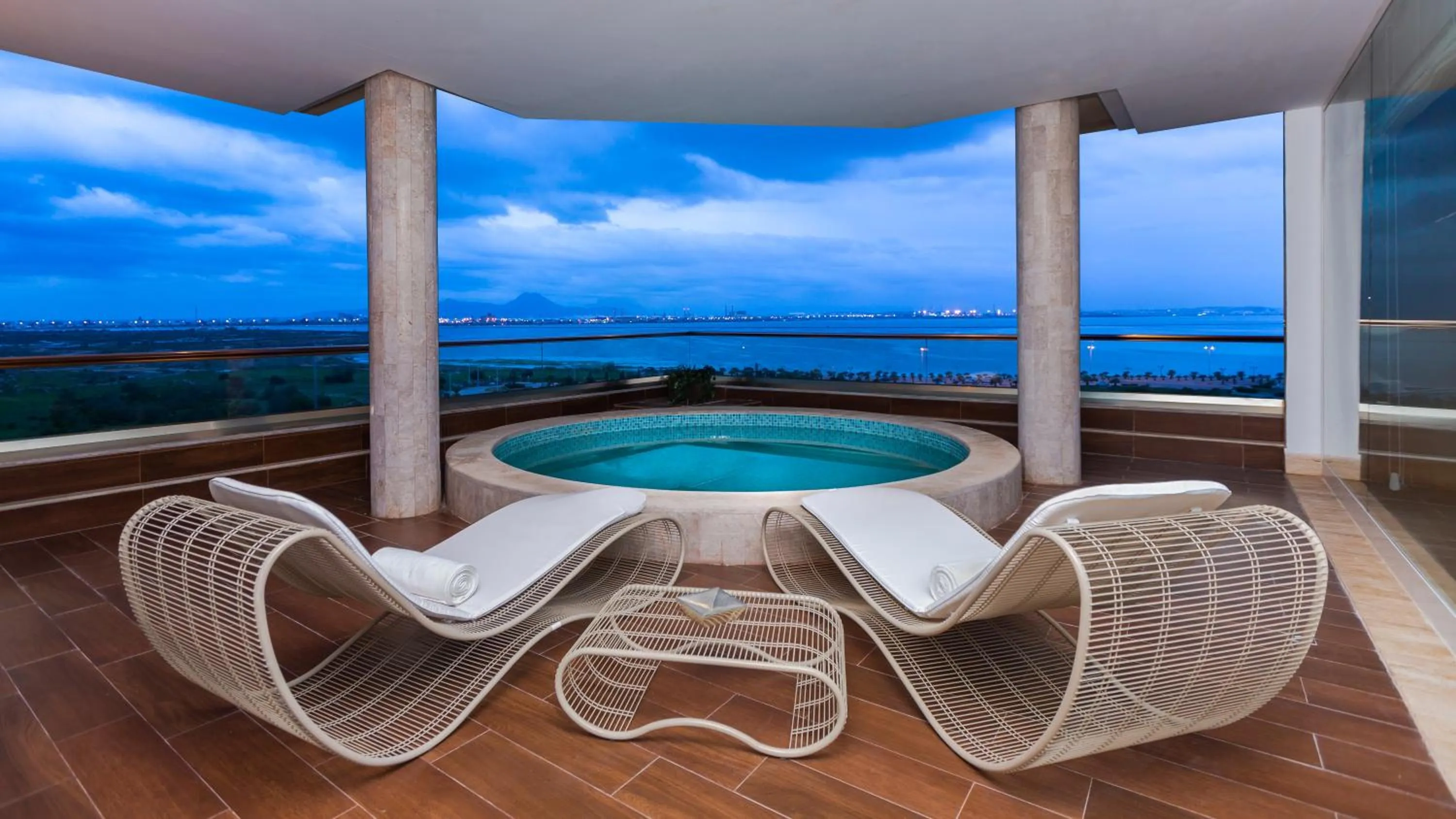 Presidential Suite with Private Pool – Lake View in ADAM Hotel Suites