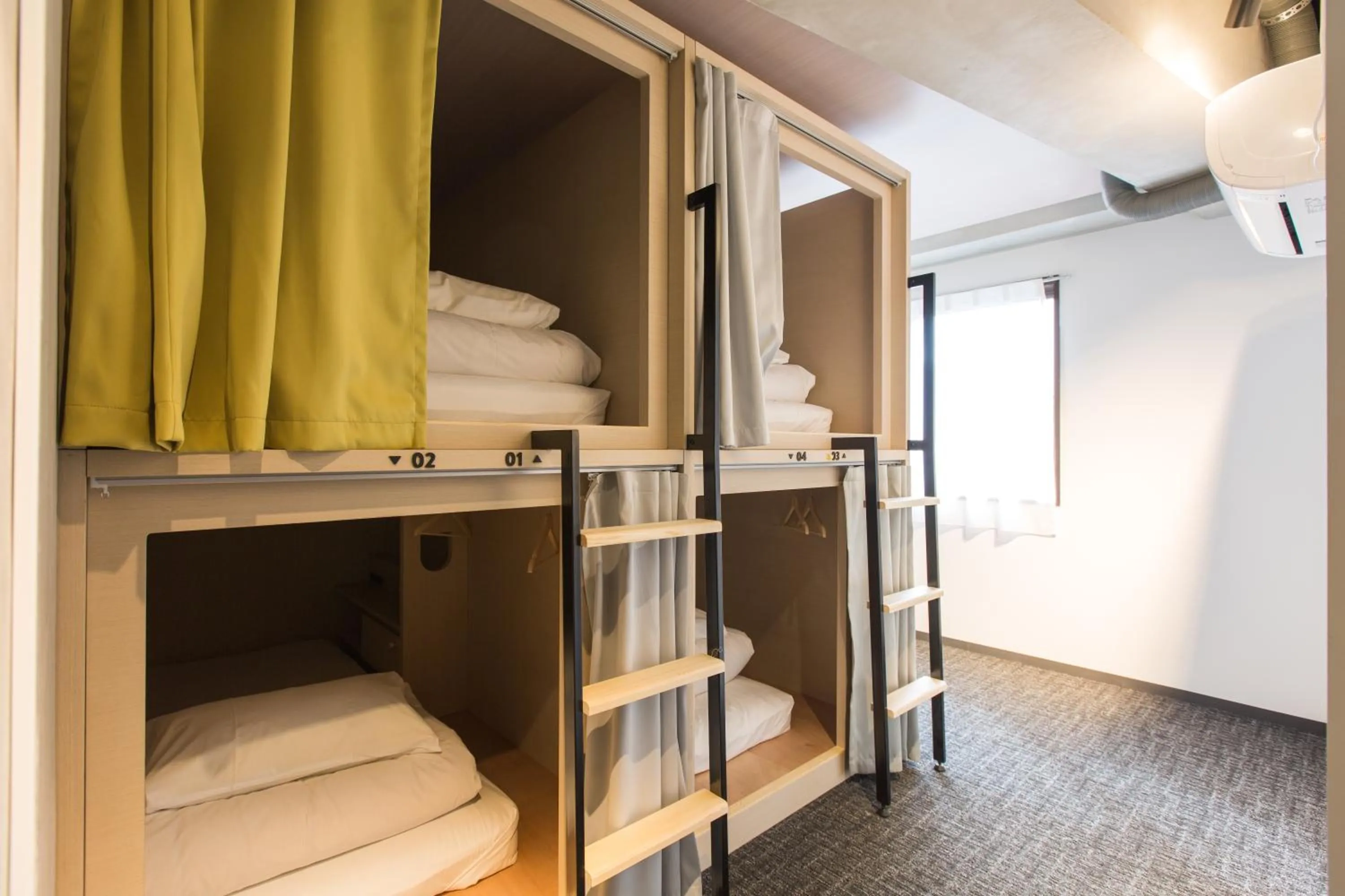 Private Bunk Bed Room(4 Beds + 1 Single Bed) in UNPLAN Shinjuku