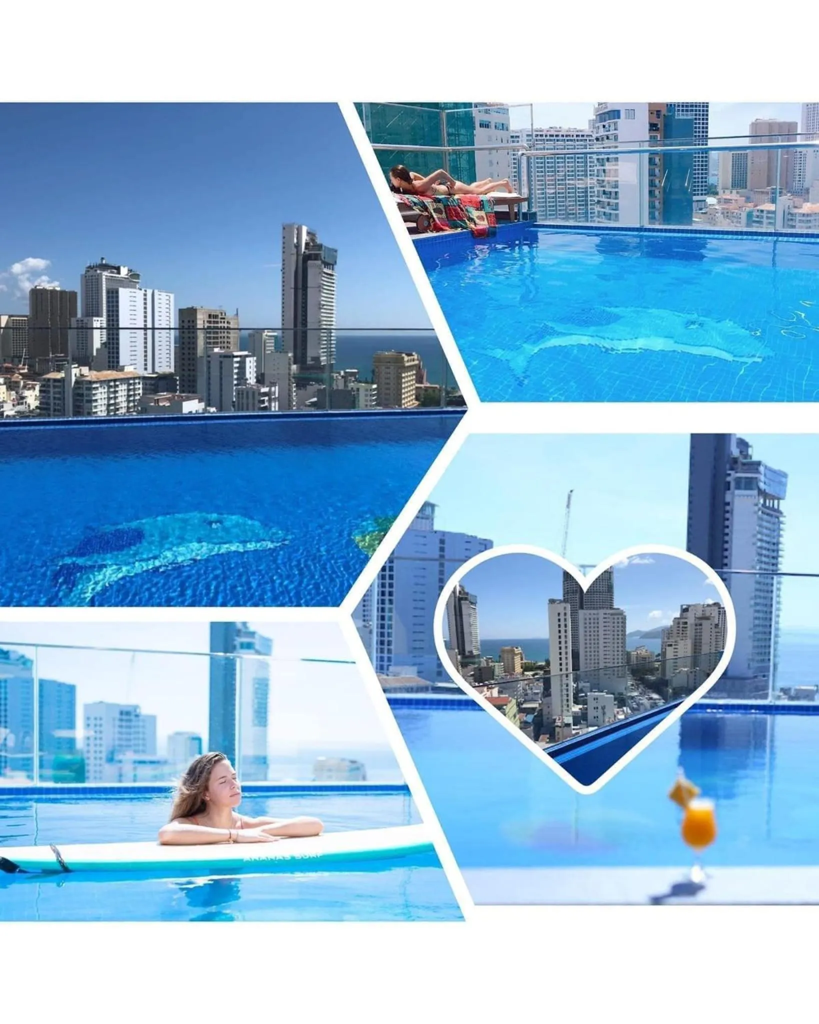 Superior Twin Room with City View in Aloha Hotel Nha Trang