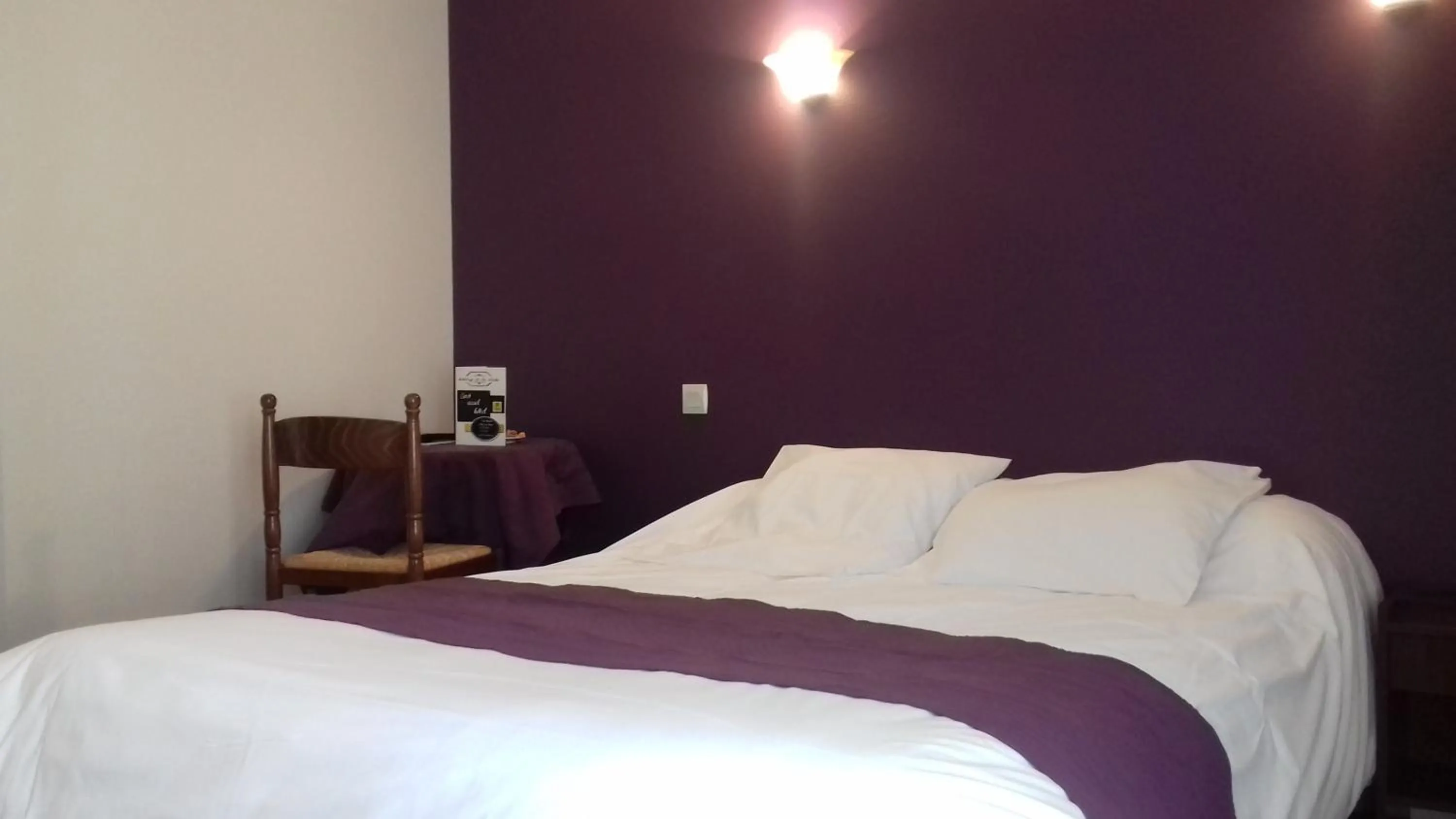 Double Room in Logis hôtel restaurant Auberge de la Cloche