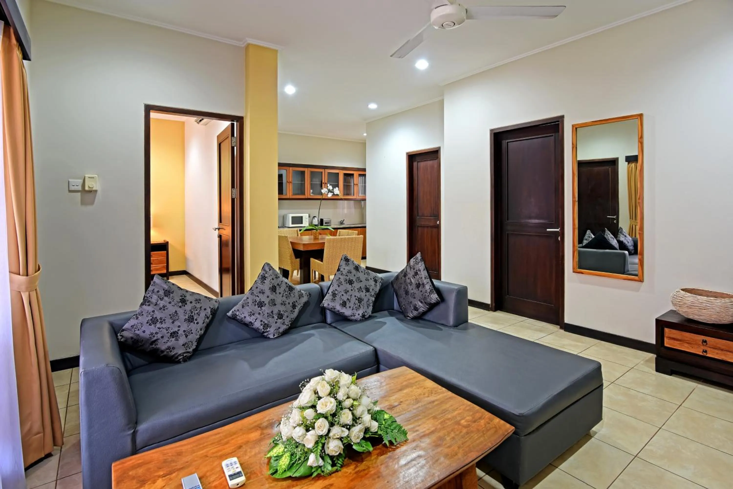 Superior Two-Bedroom Apartment in Kuta Town House Apartments