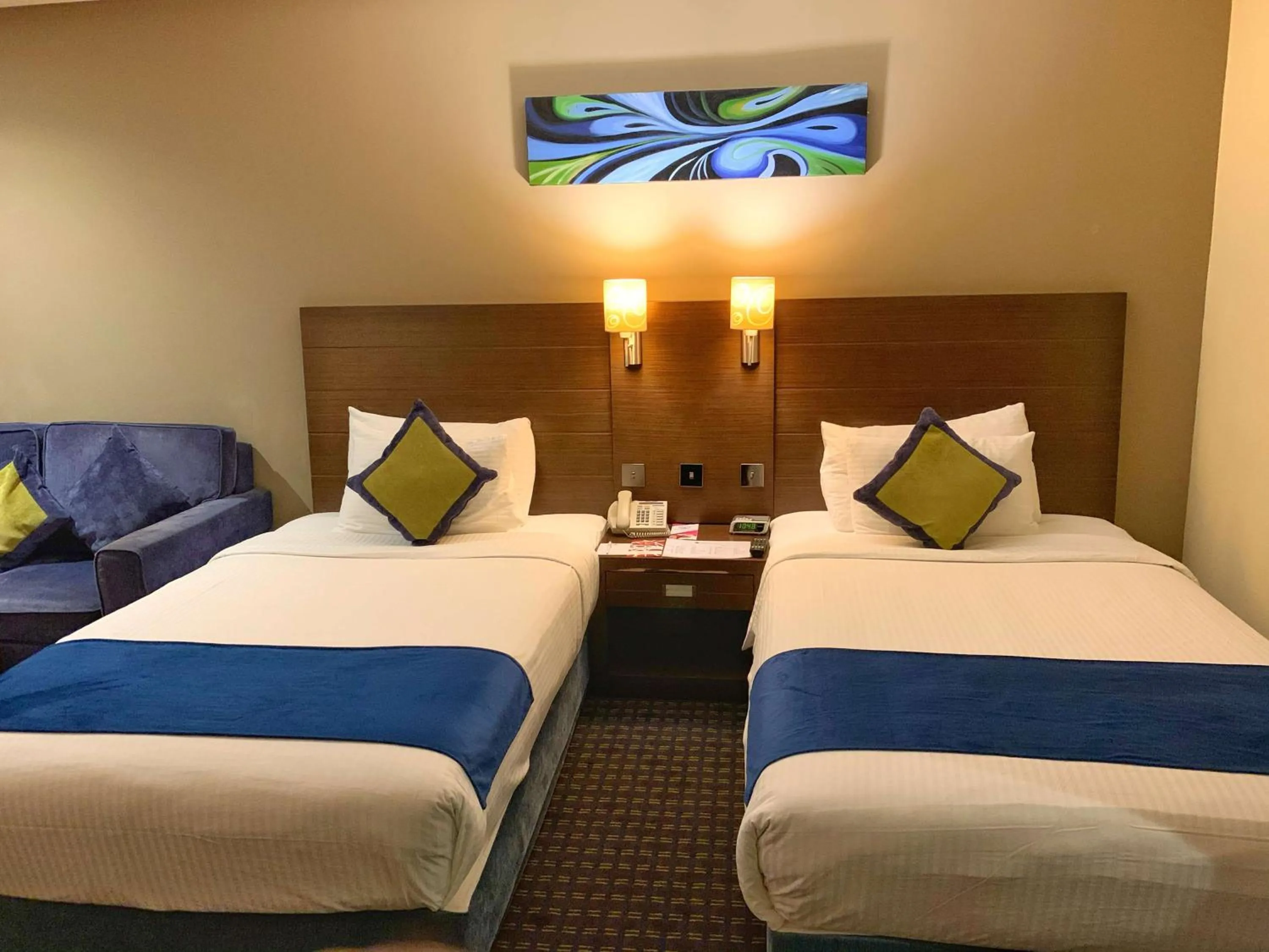 Superior Twin Room with City View - Smoking in Best Western Premier Muscat