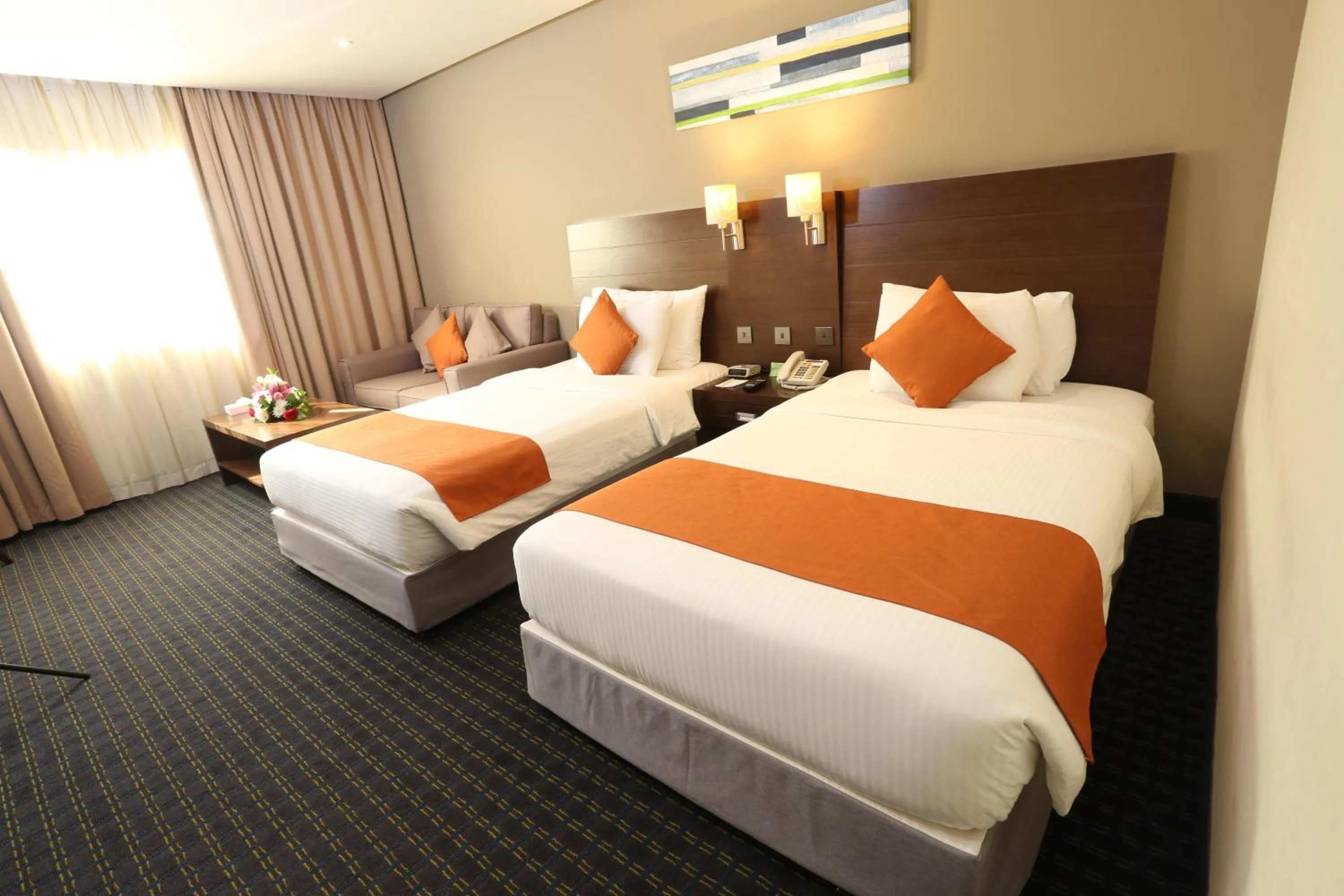 Superior Twin Room with City View - Smoking in Best Western Premier Muscat