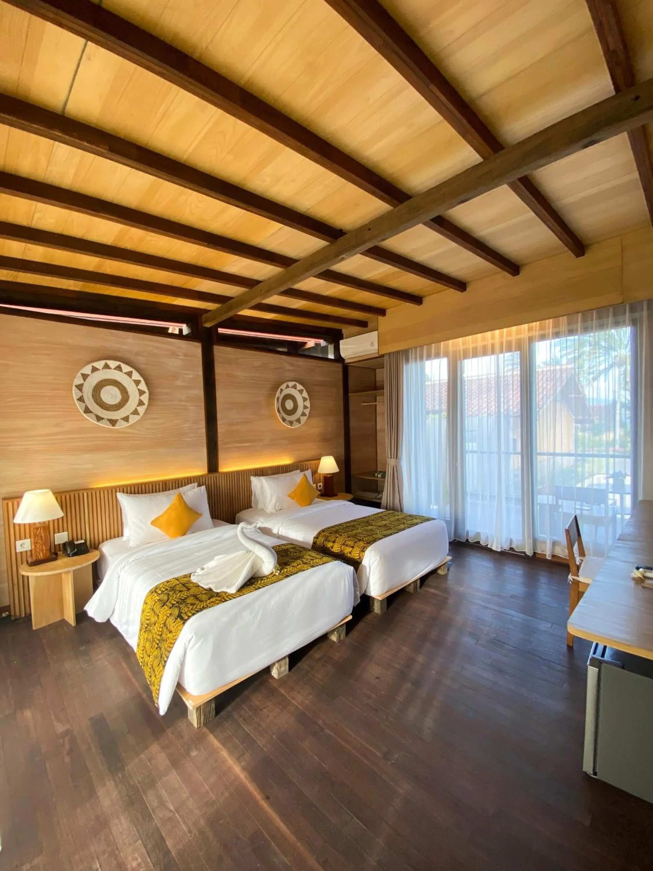 Twin Room with Terrace in Villa So Long Banyuwangi - Ijen