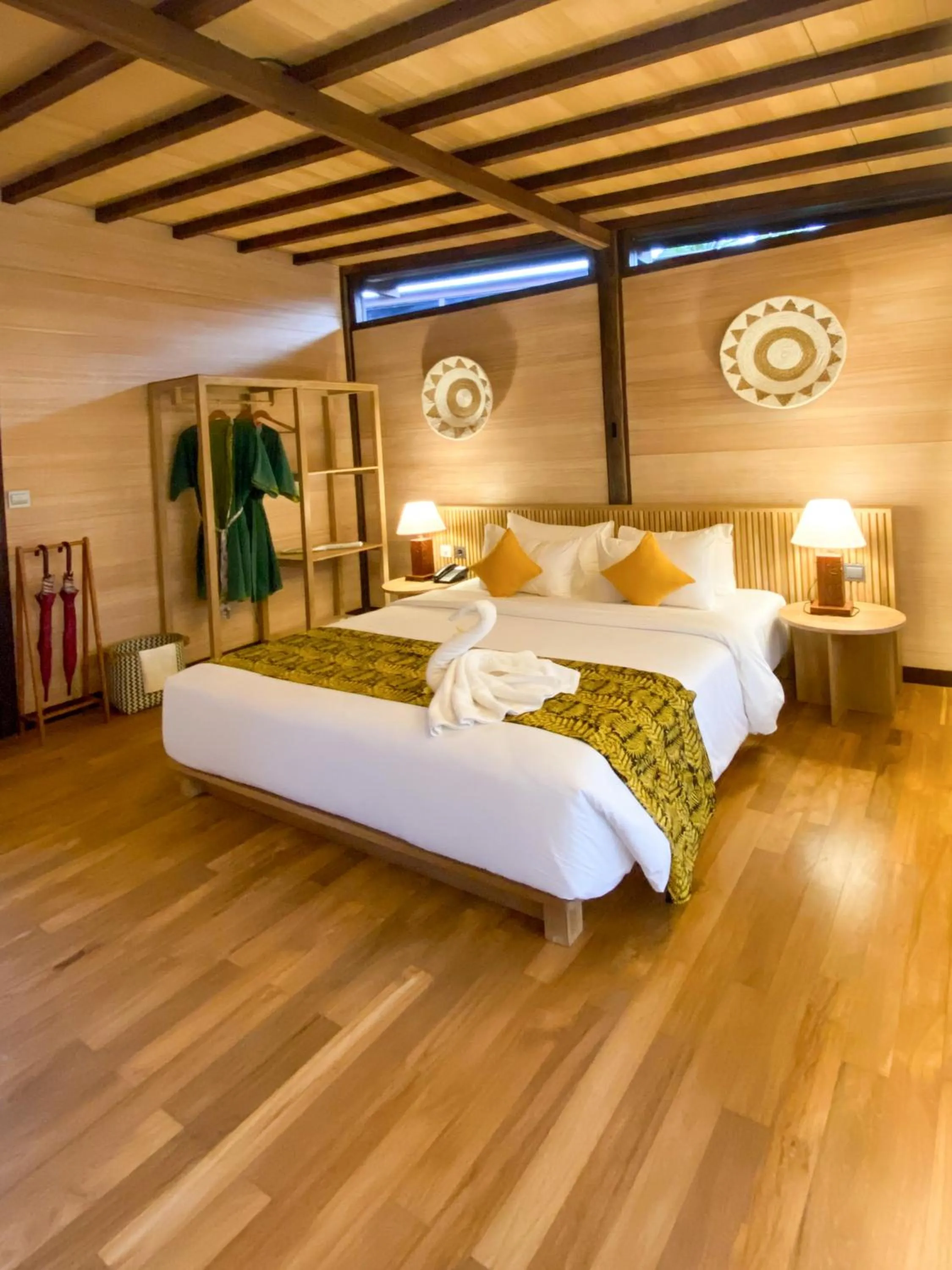 King Room with Garden View in Villa So Long Banyuwangi - Ijen