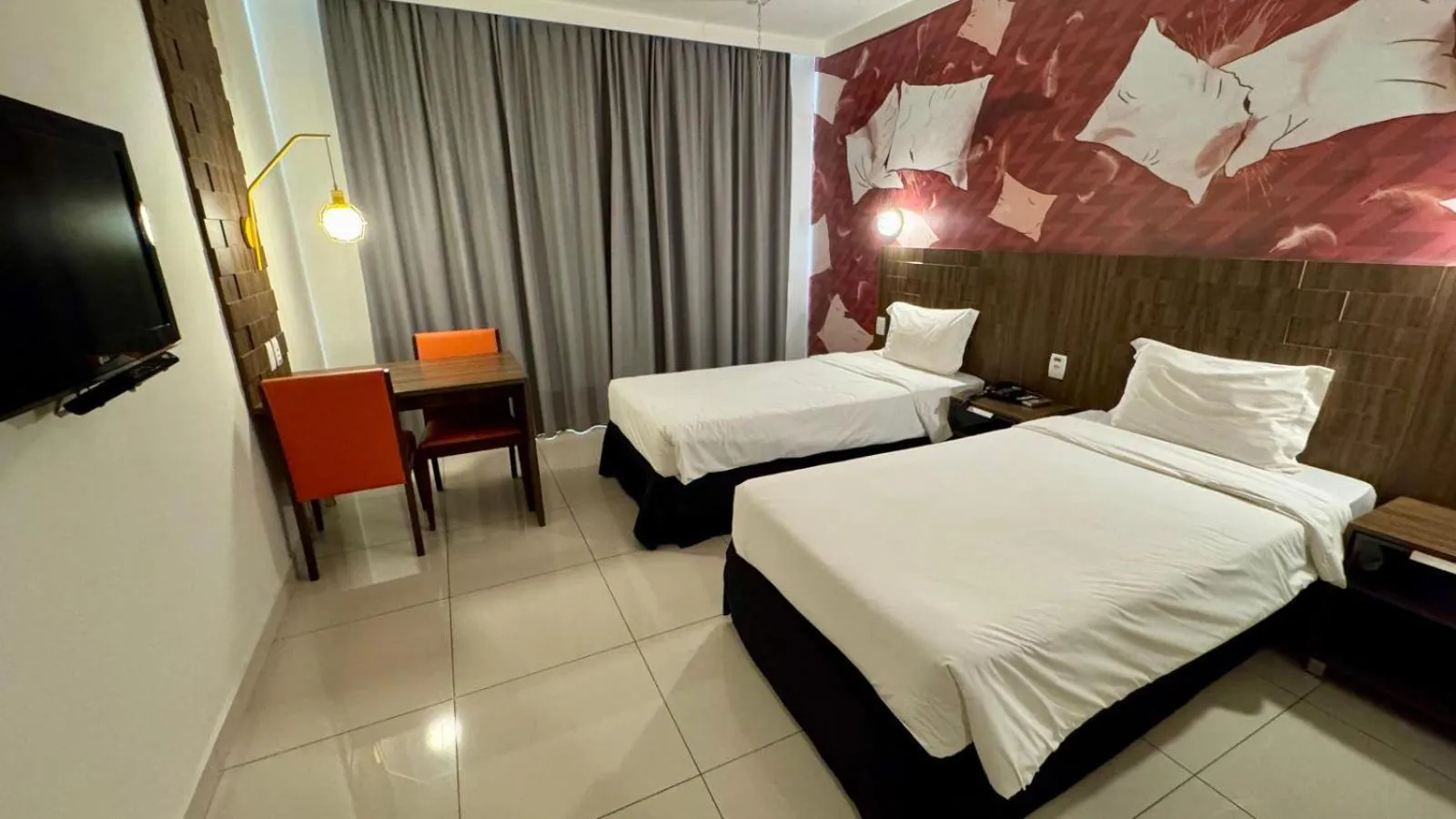 Standard Apartment with Twin Beds in Hotel Cassino Tower Piracicaba by Nacional Inn