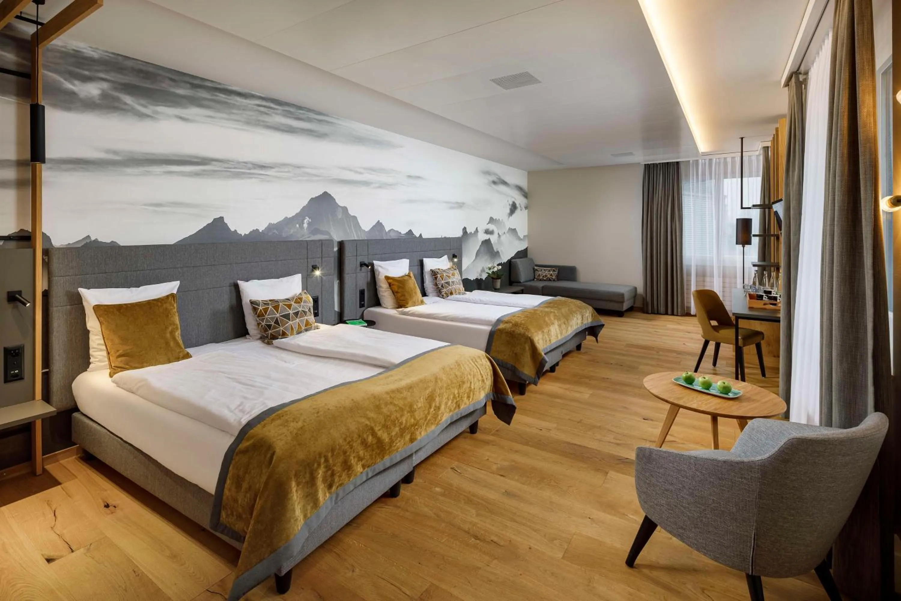 Quadruple Room in Hotel Allegra Lodge