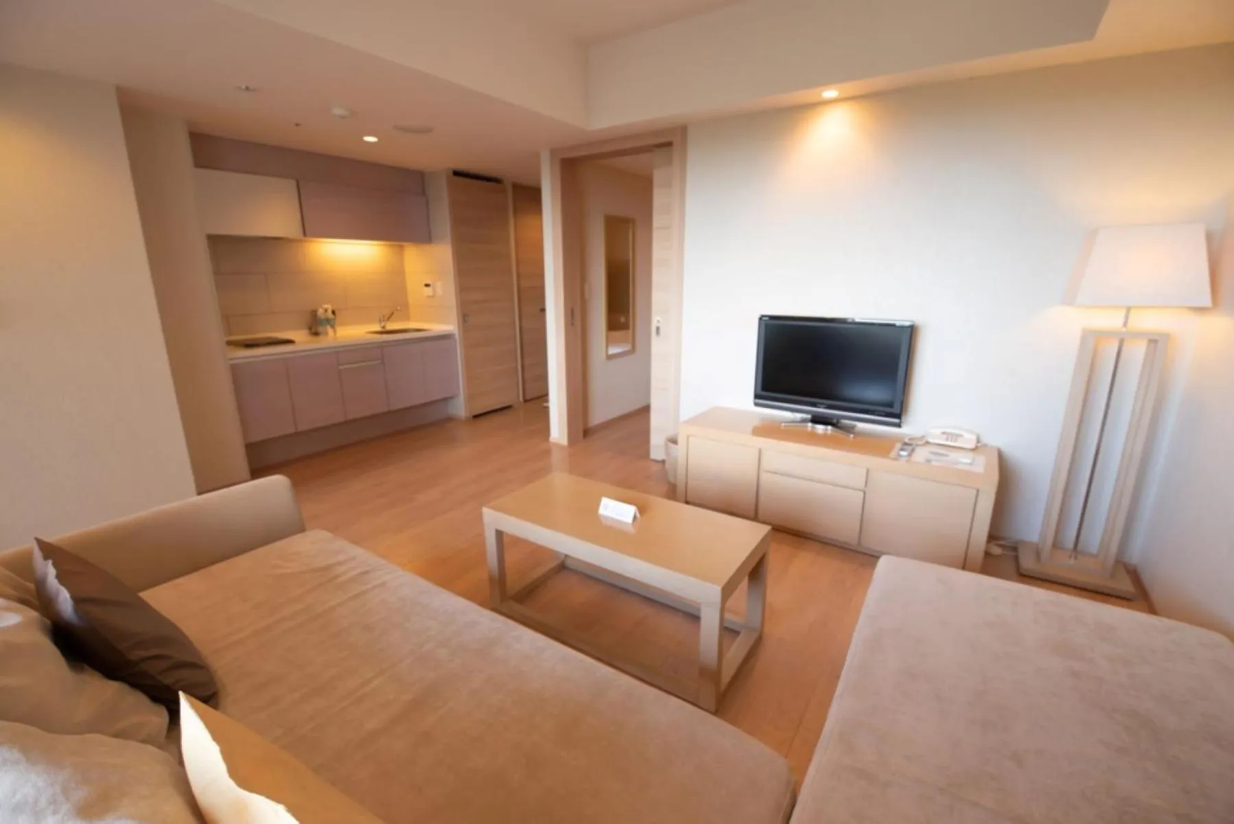 Deluxe One-Bedroom Twin Room - 3rd or 4th Floor in Moon Ocean Ginowan Hotel & Residence