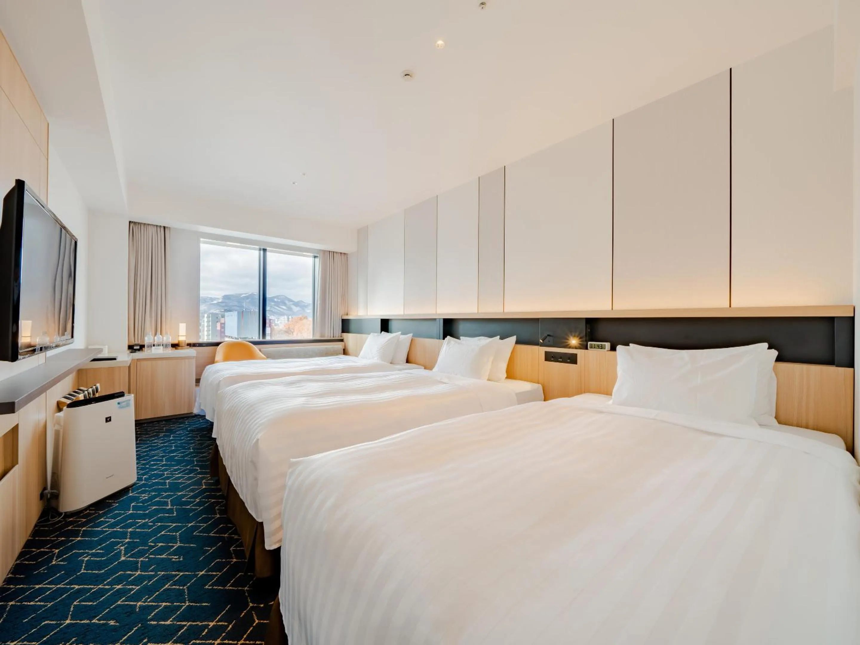 Moderate Twin Room for 3 People with Extra Bed - Non-Smoking in Keio Prelia Hotel Sapporo