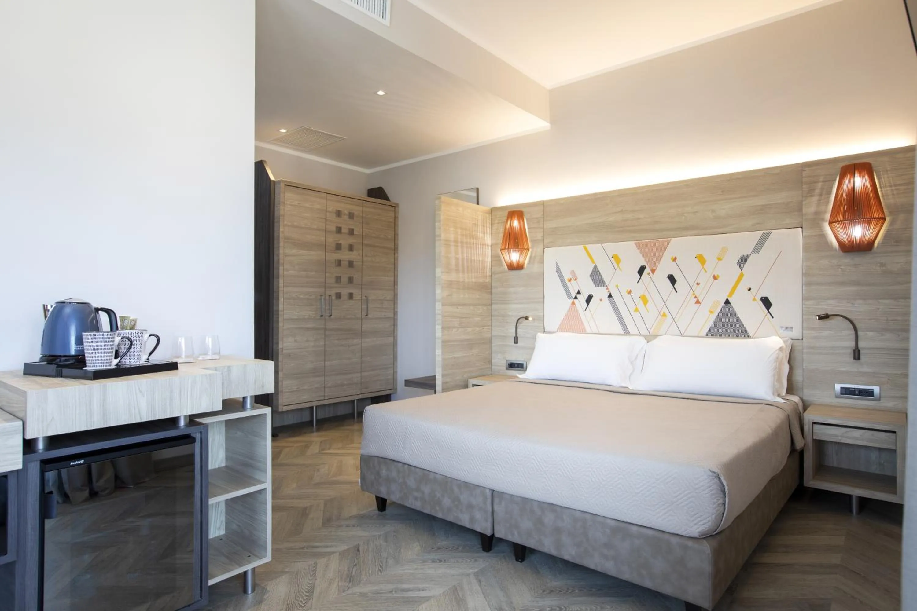 Prestige Double or Twin Room with Terrace in Lu' Hotel Carbonia