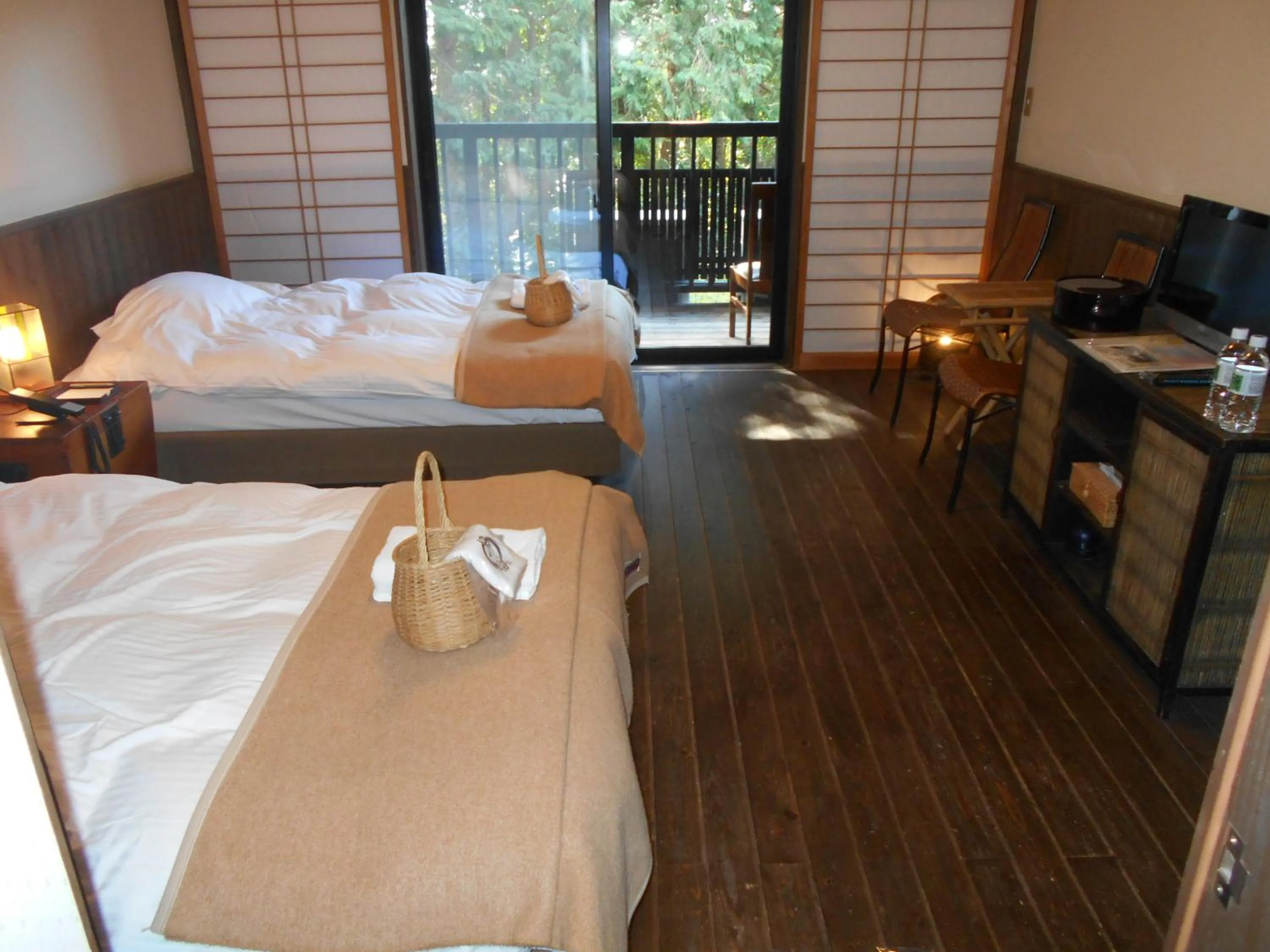 Standard Twin Room in Shimantonoyado