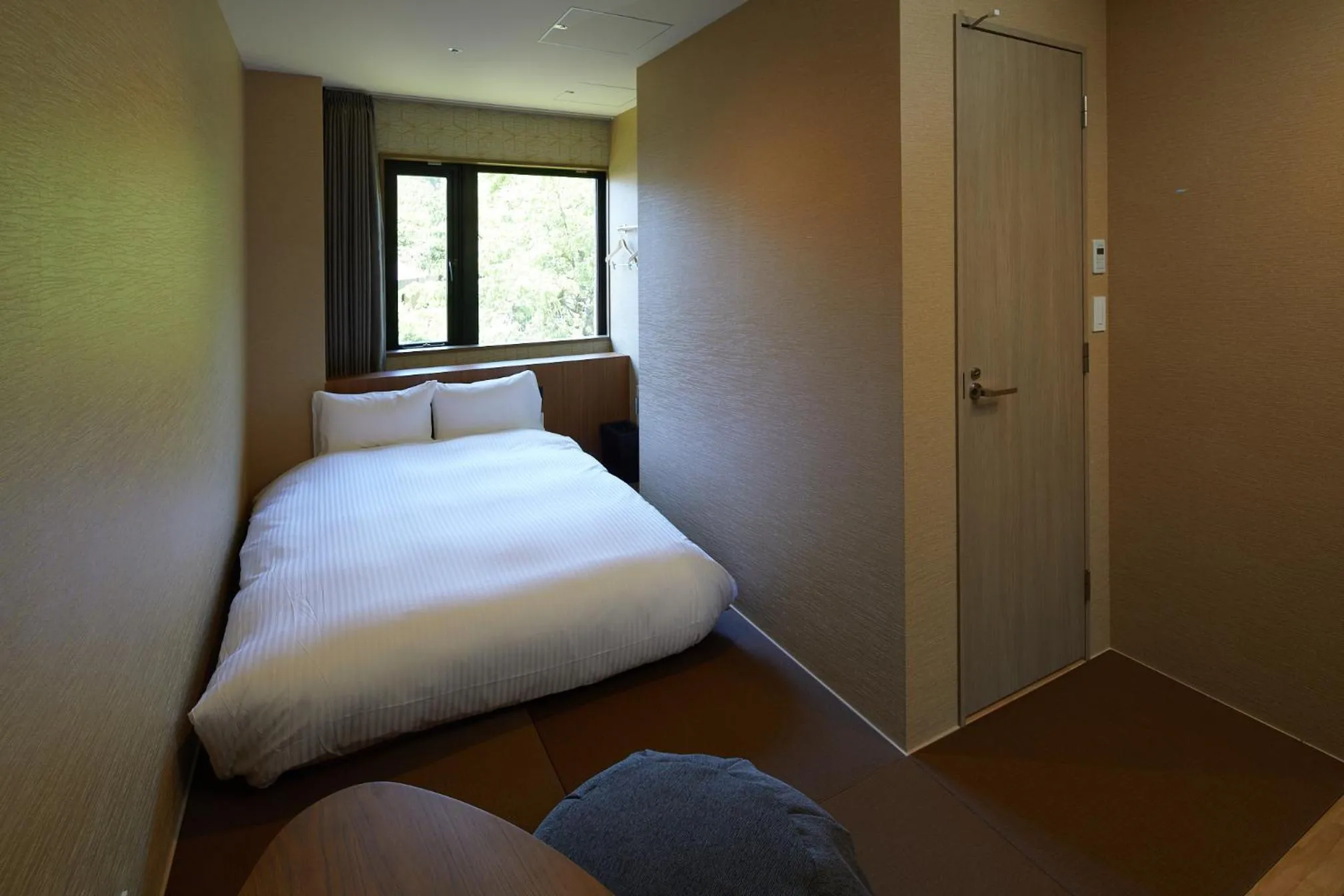 Double Room with Small Double Bed and Shared Bathroom - single occupancy in Hakone Yutowa