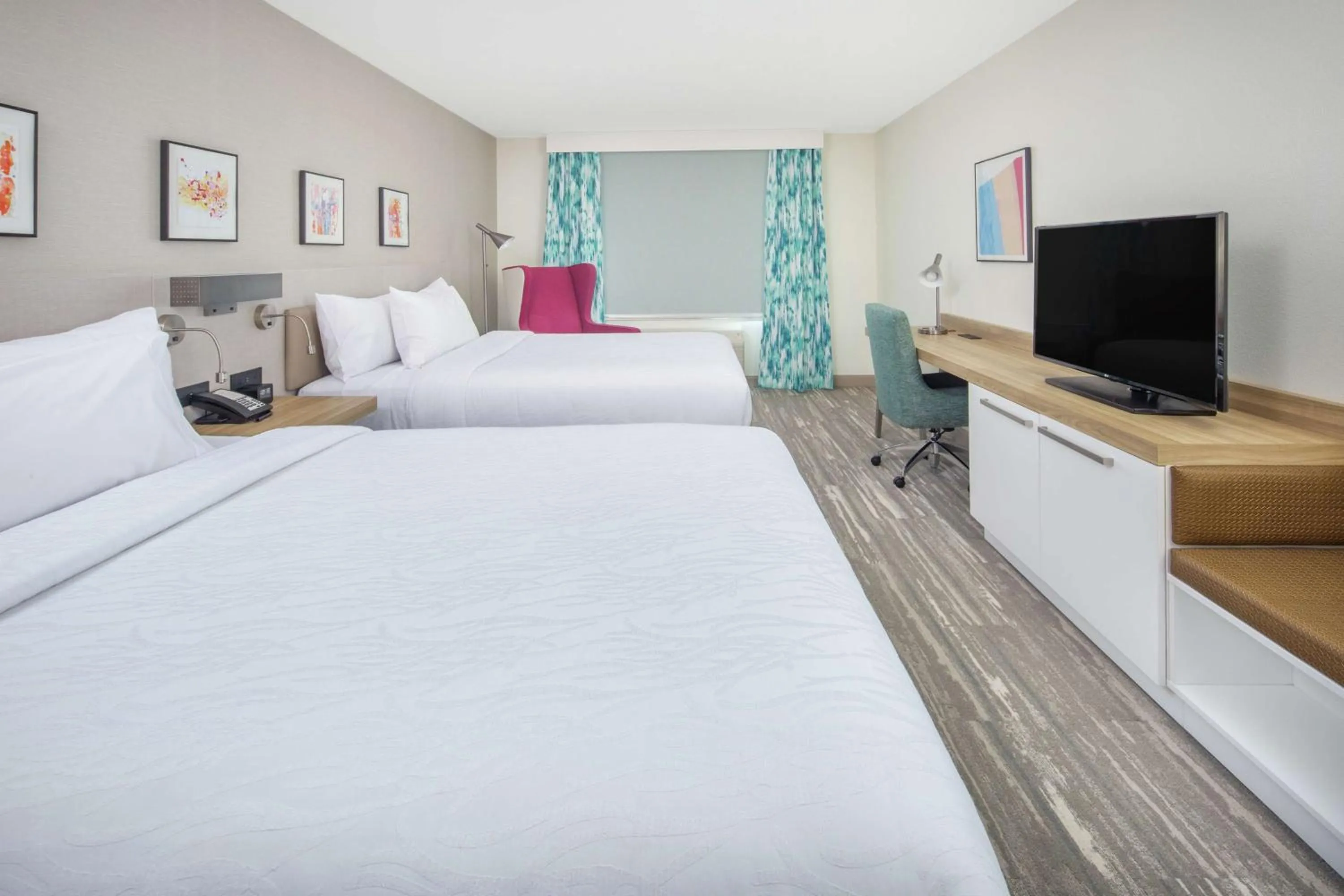 Queen Room with Two Queen Beds - Hearing Access in Hilton Garden Inn Surprise Phoenix