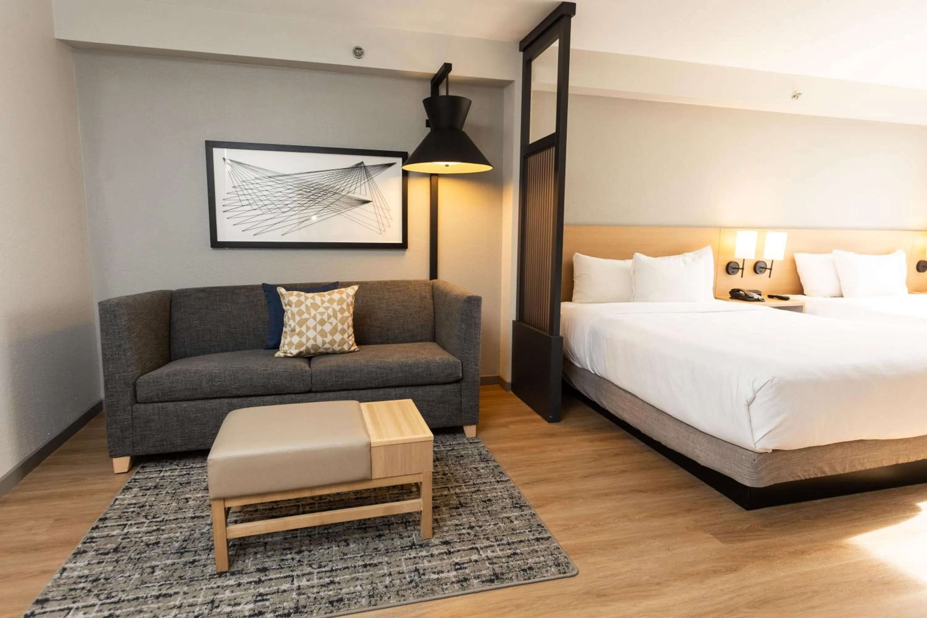 Queen Room with Two Queen Beds and Sofa Bed in Hyatt Place Roanoke Airport / Valley View Mall