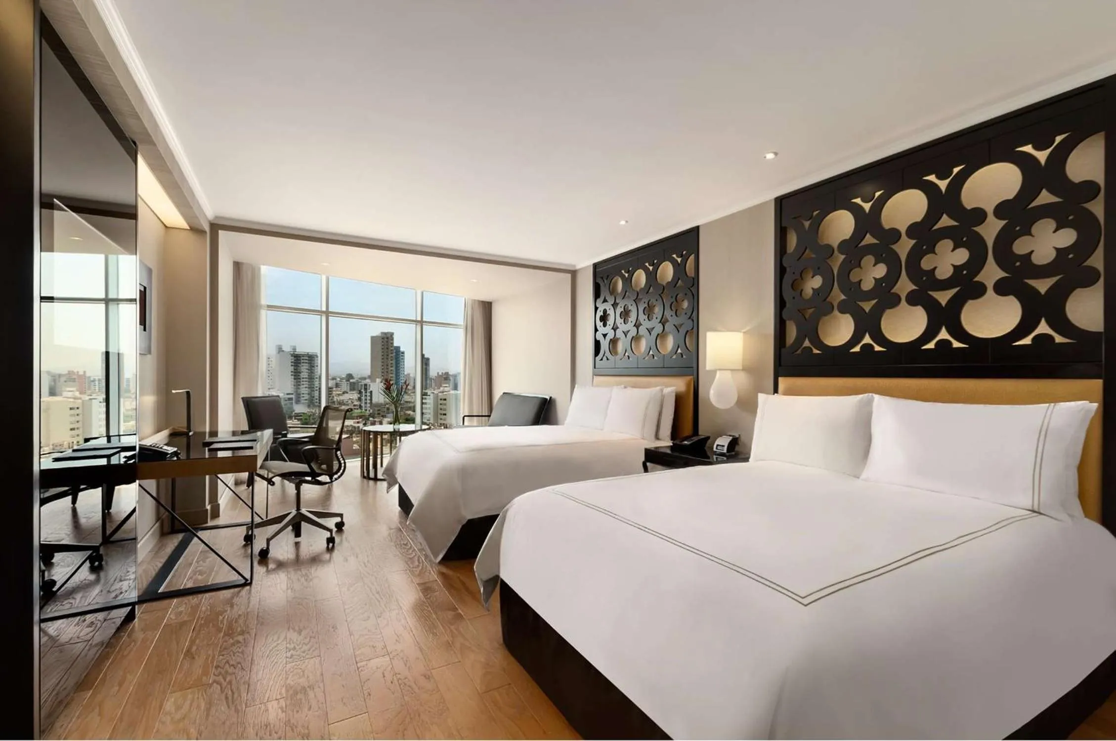Executive Queen Room with Two Queen Beds - single occupancy in Hilton Lima Miraflores
