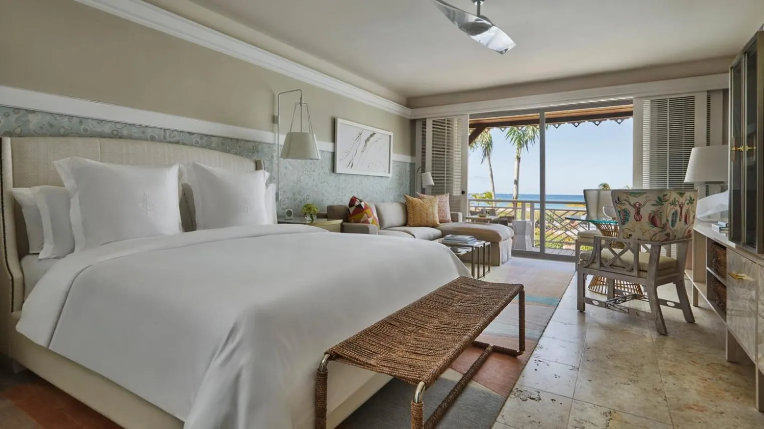 Ocean View Room with King Bed in Four Seasons Resort Nevis