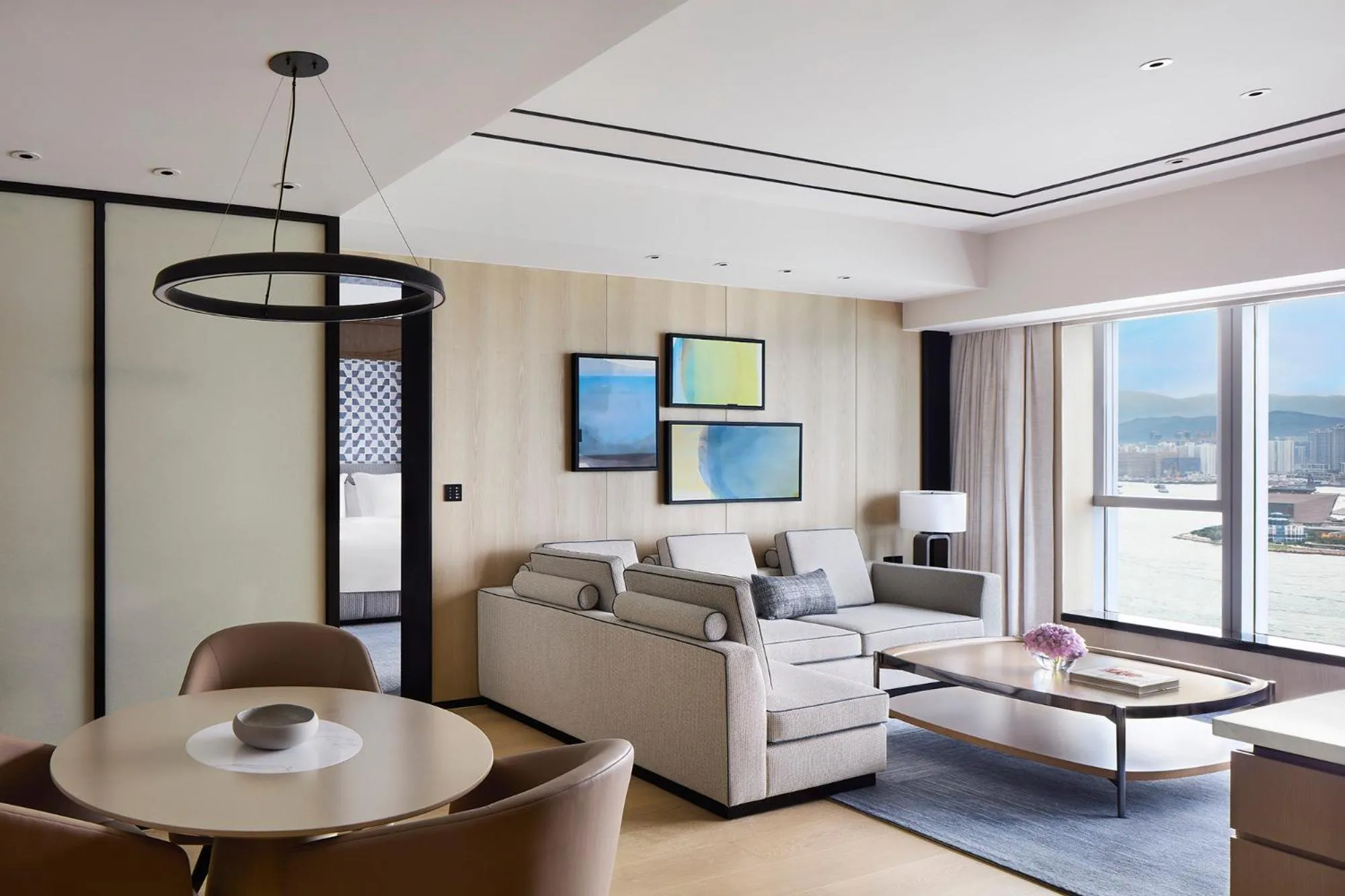 Premier Harbor View Suite in Four Seasons Hotel Hong Kong
