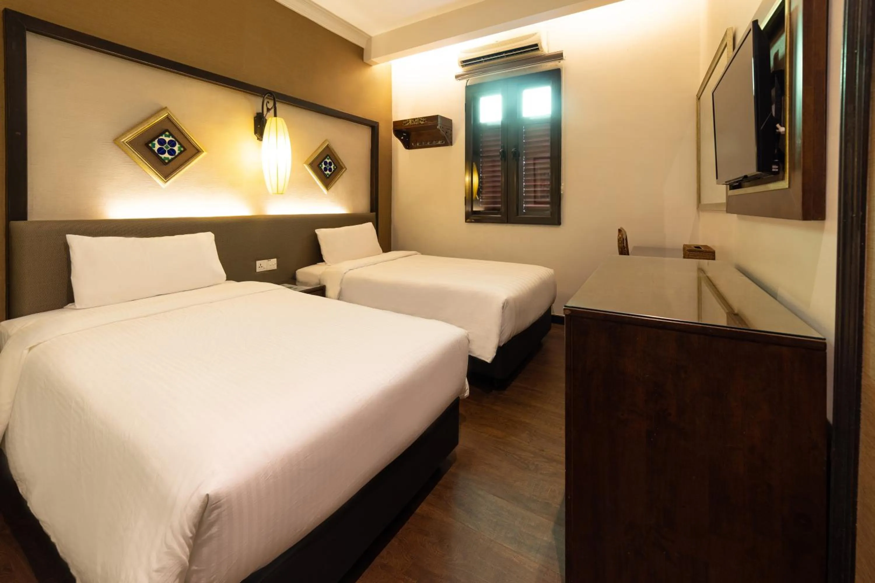 Standard Twin Room in Hotel Puri Melaka