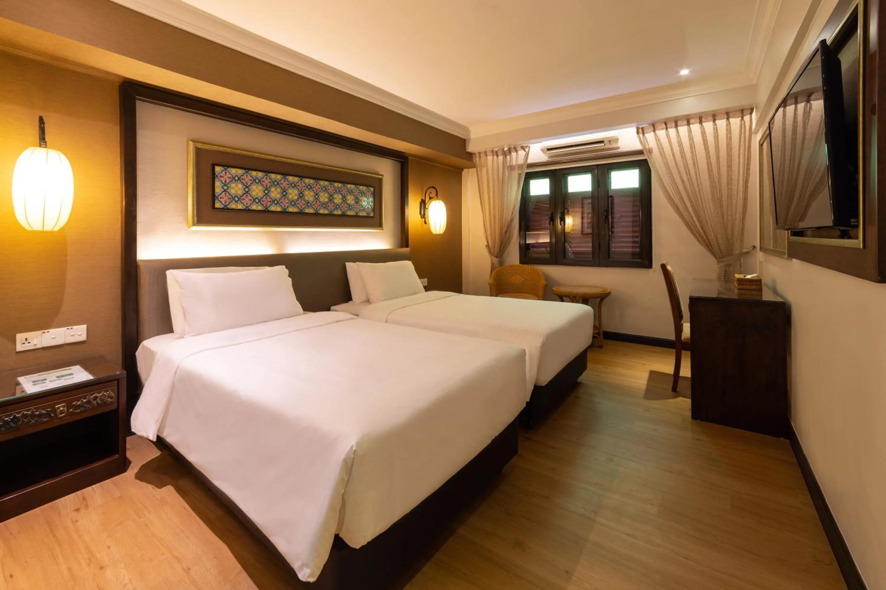 Superior Twin Room in Hotel Puri Melaka