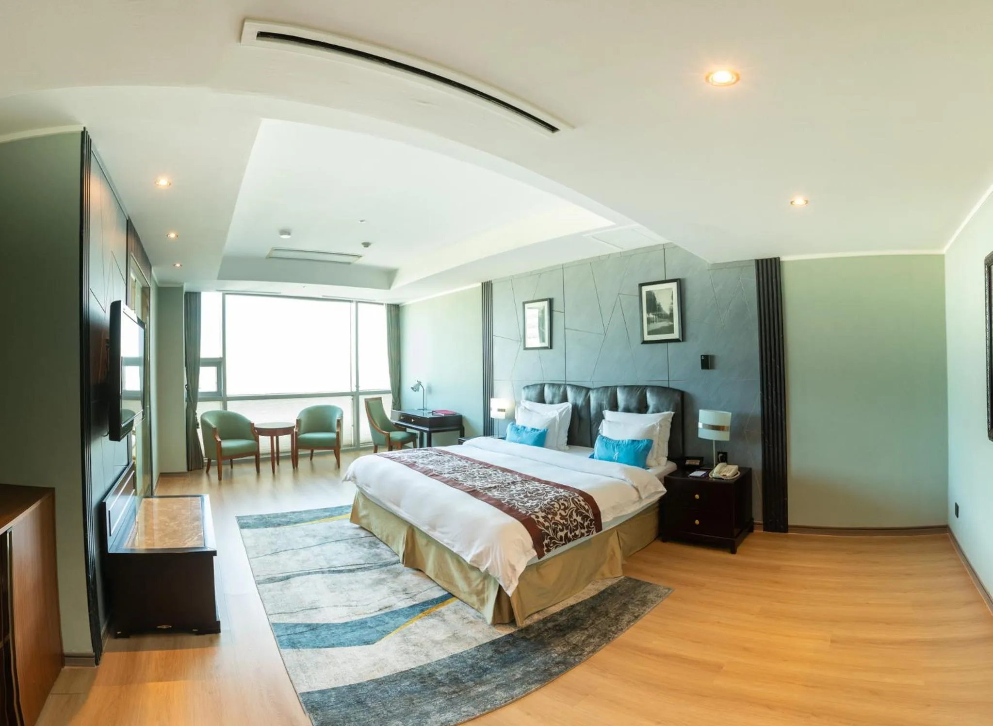 Executive King Room with City View in The Blue Sky Hotel and Tower