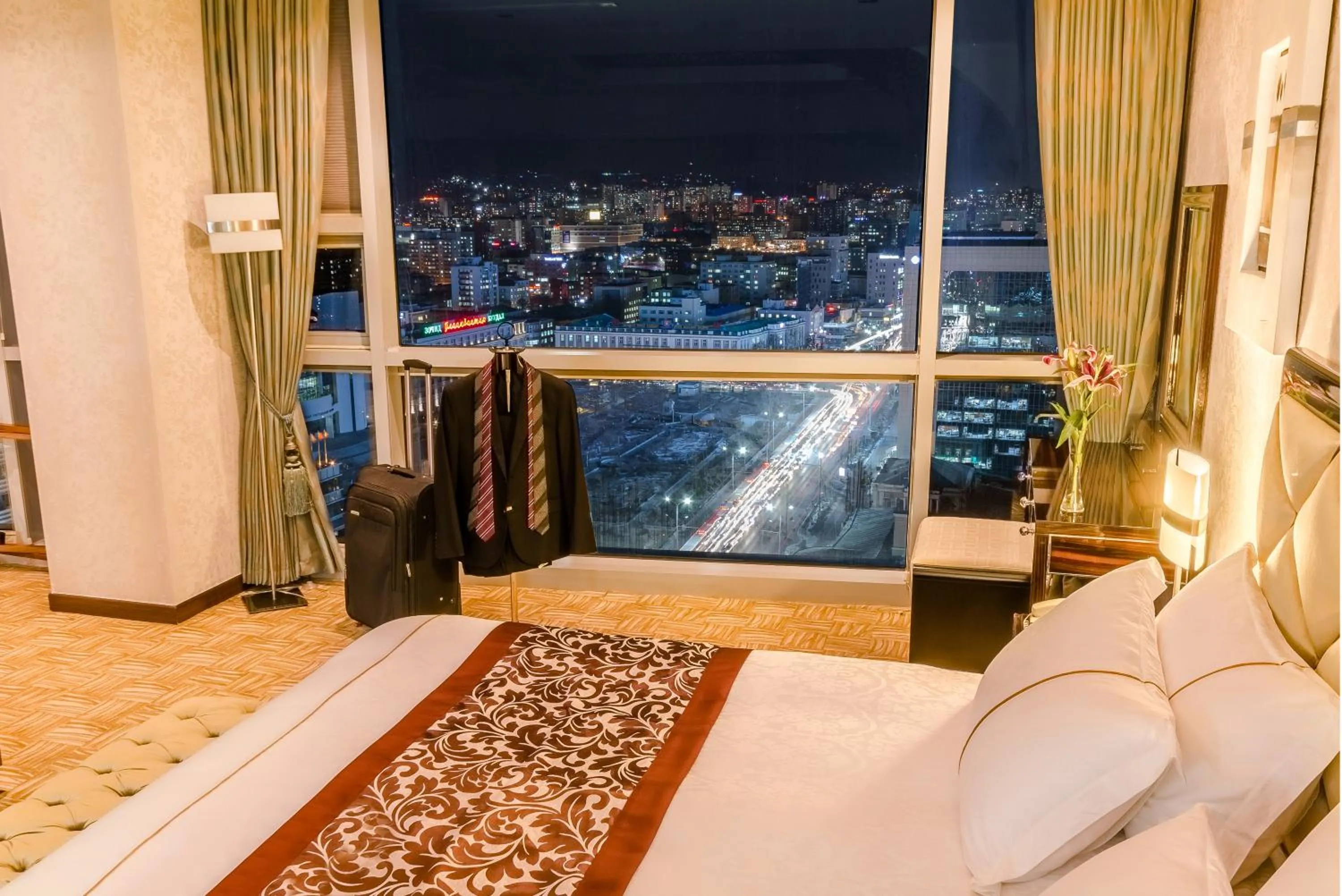 Presidential Suite Chinggis Square View in The Blue Sky Hotel and Tower