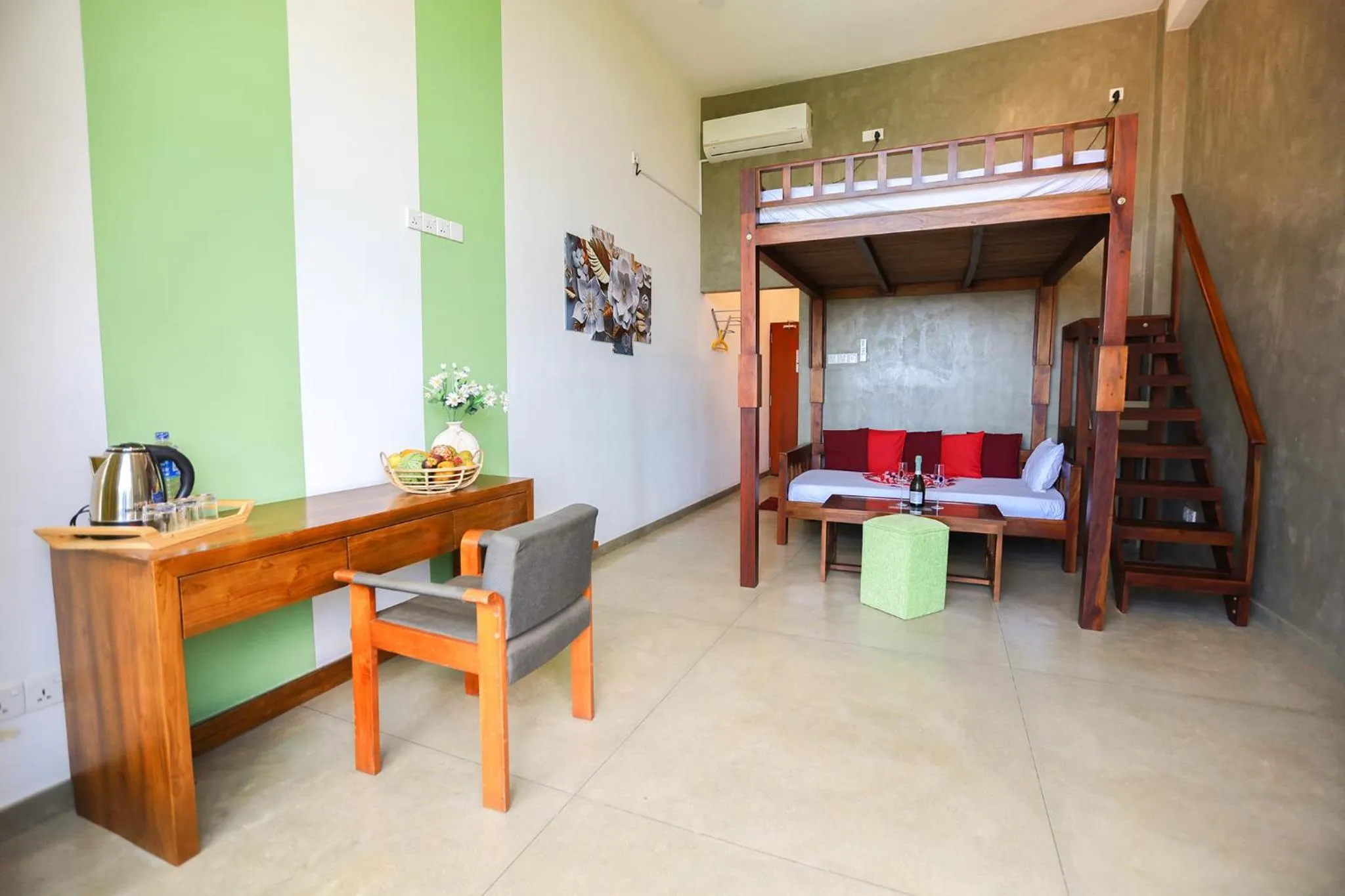 Superior Double or Twin Room with Sea View in Casa Samaya Chill Bay Weligama