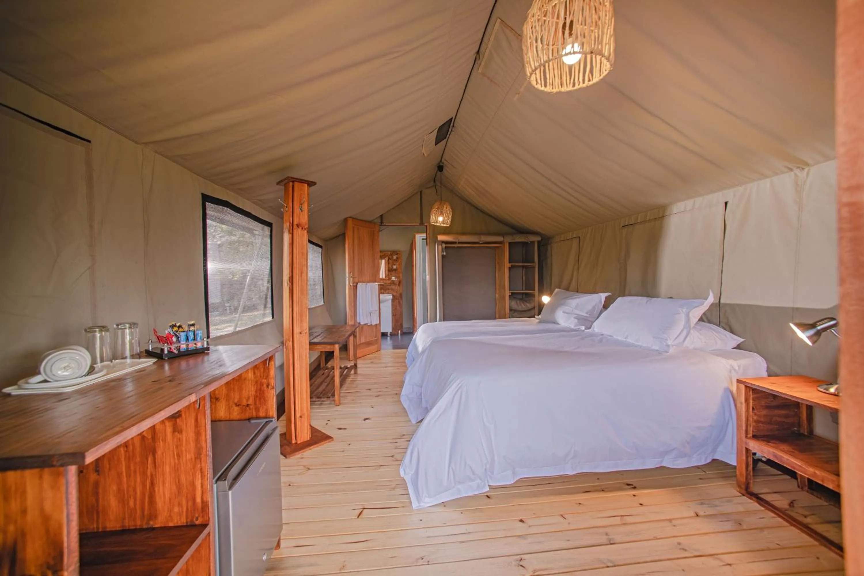 Luxury Tent in Nkambeni Safari Camp