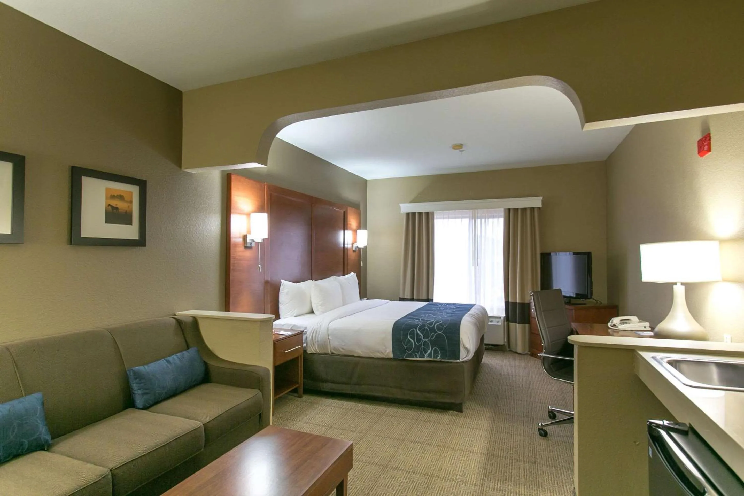 King Suite - Non-Smoking in Comfort Suites Austin NW Lakeline