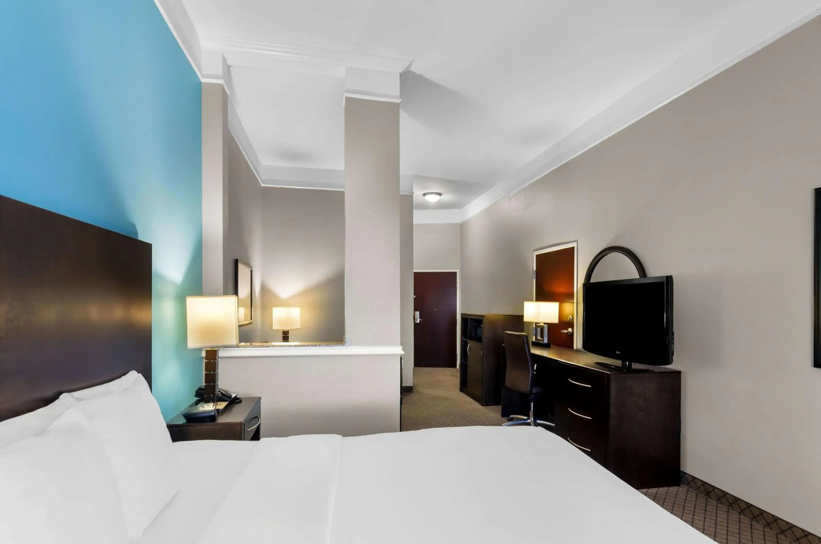 Efficiency King Suite - Accessible/Non Smoking in Comfort Suites at Katy Mills