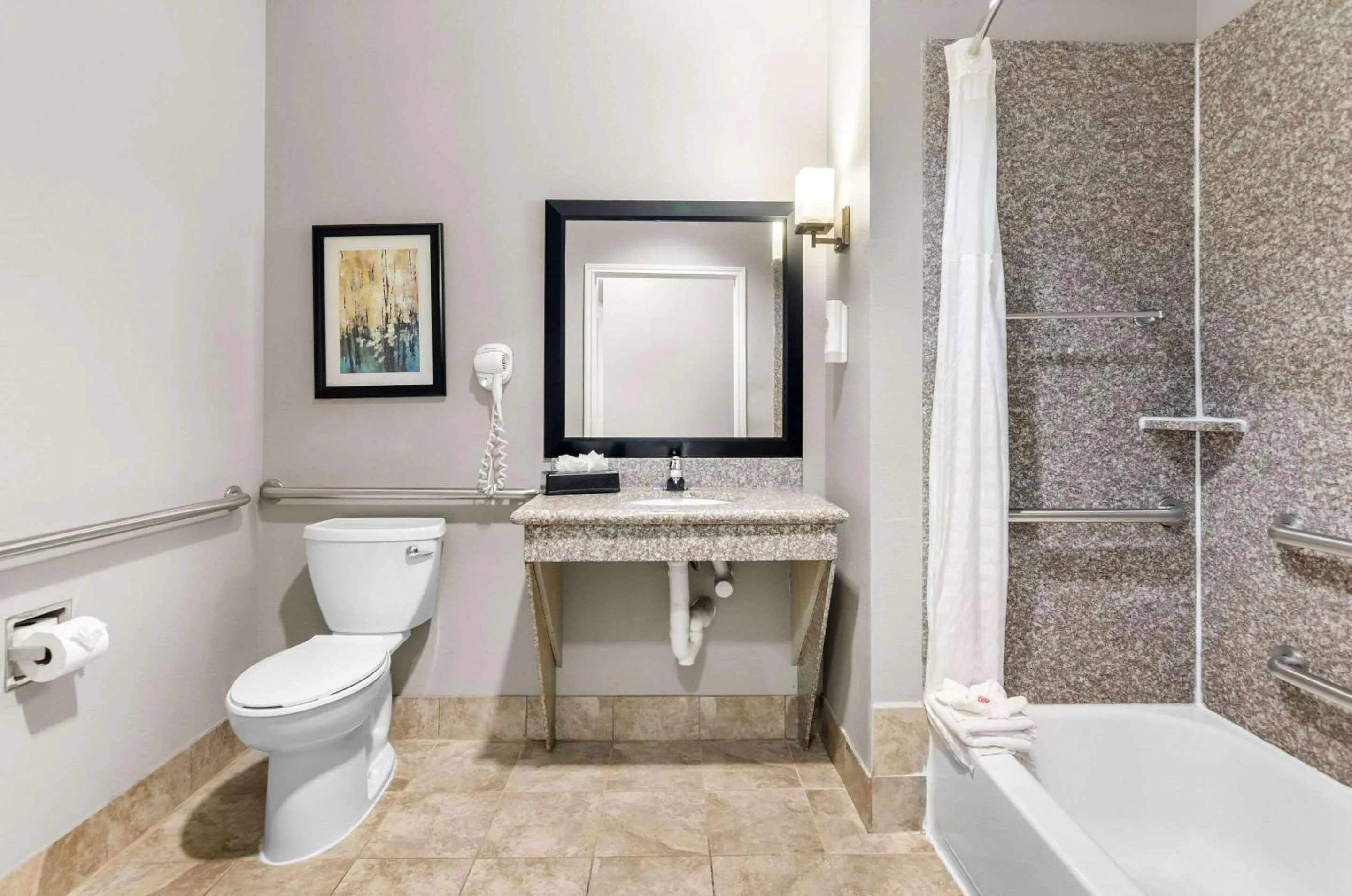 Suite with Two Queen Beds - Accessible/Non-Smoking in Comfort Suites at Katy Mills