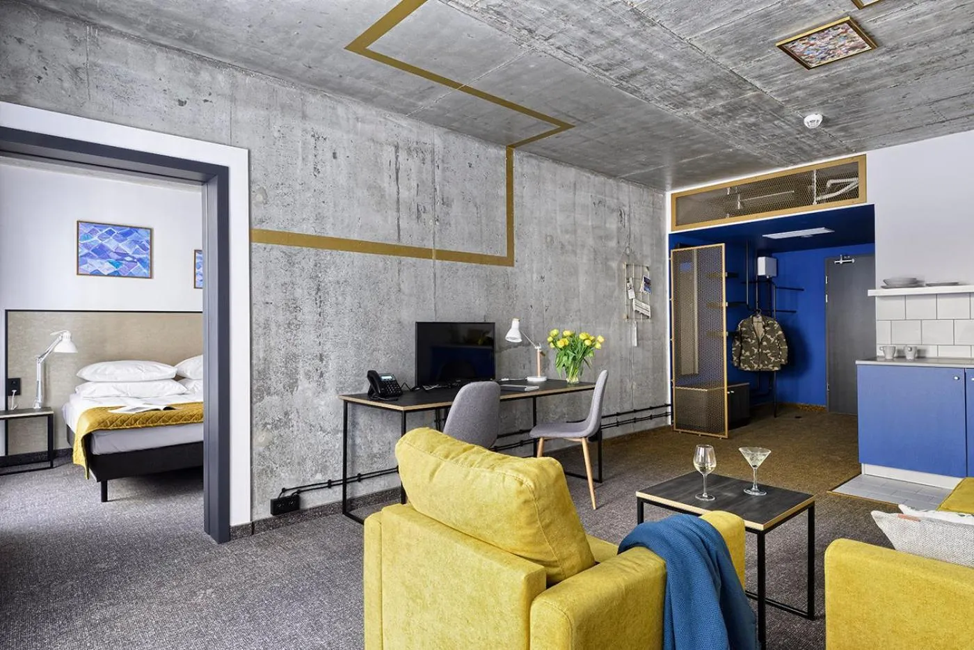 One-Bedroom Apartment - single occupancy in Hotel Arche Geologiczna