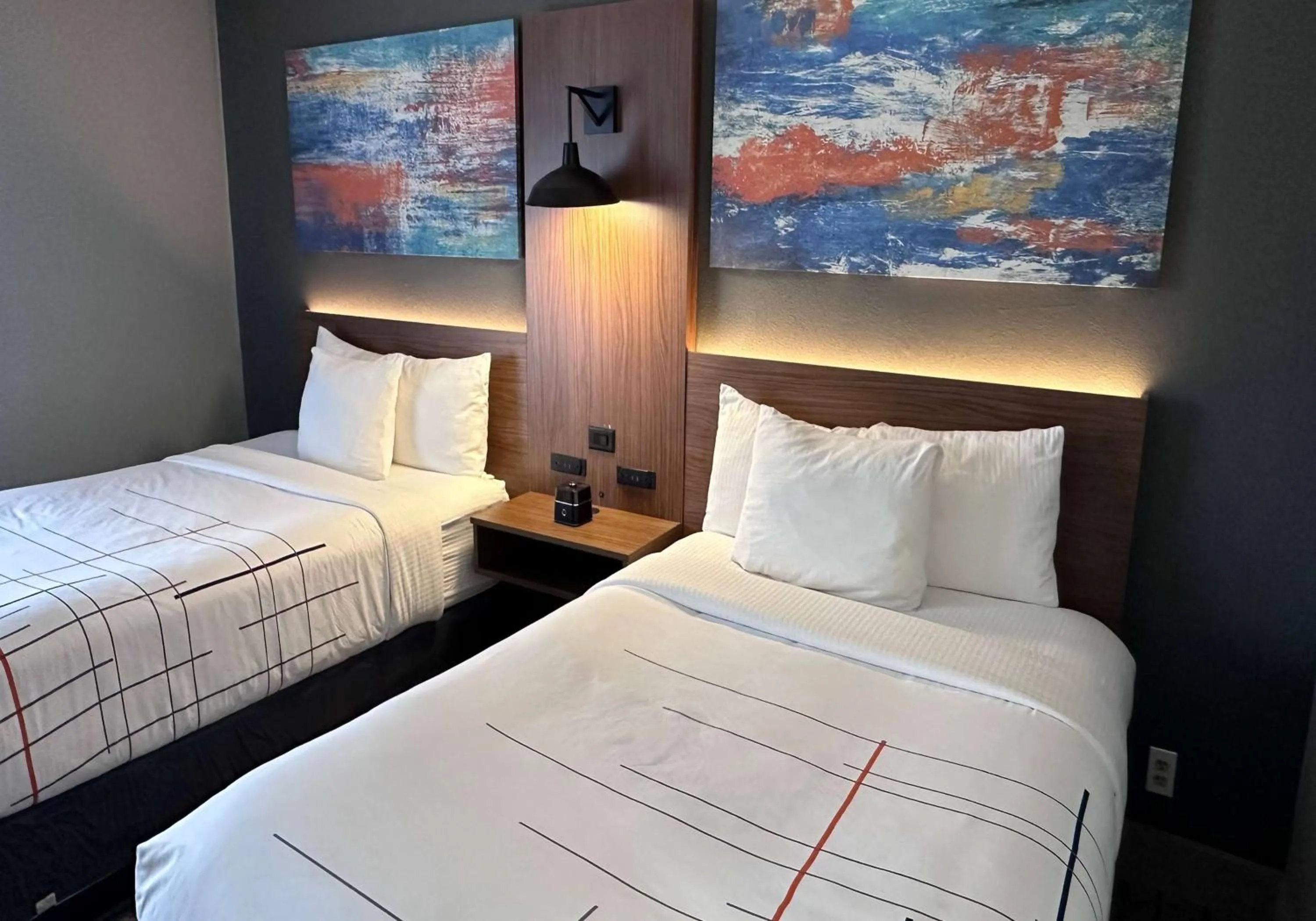 Double Room with Two Double Beds in La Quinta by Wyndham Chicago Gurnee