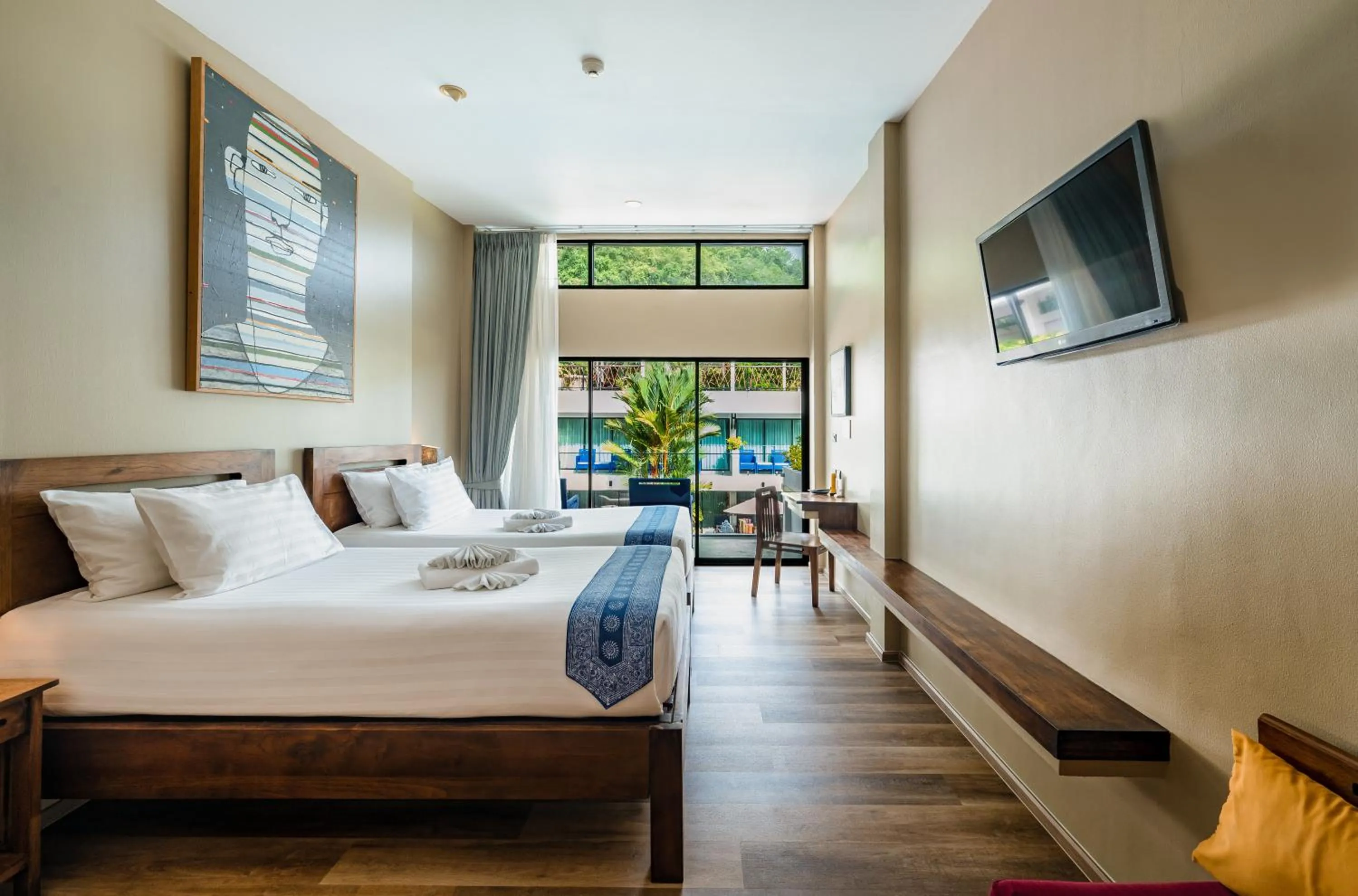 Pool View Twin Room in CC's Hideaway Kata - SHA Plus