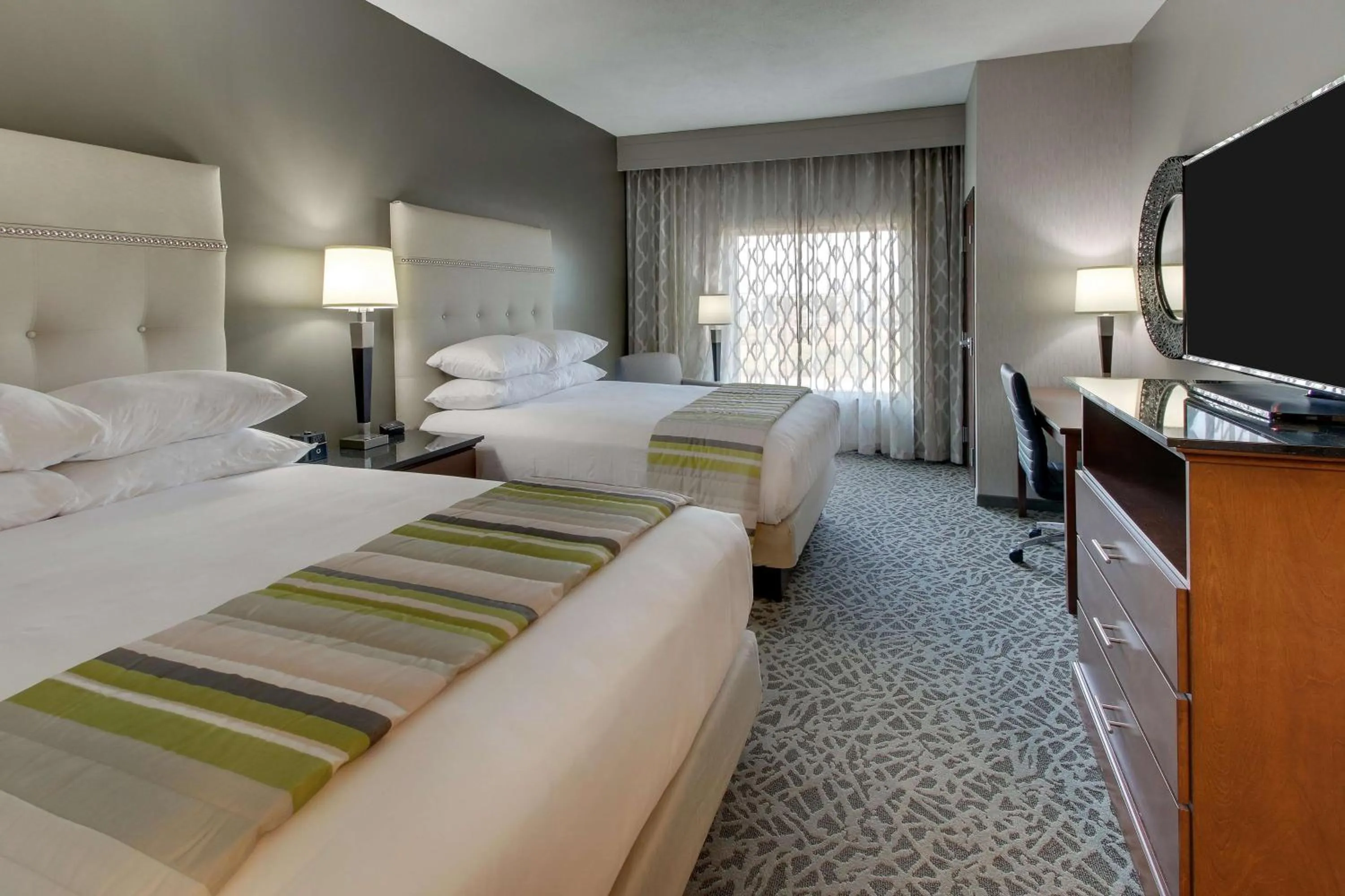 Superior Queen Room with Two Queen Beds - Hearing Accessible in Drury Inn & Suites Columbus Polaris