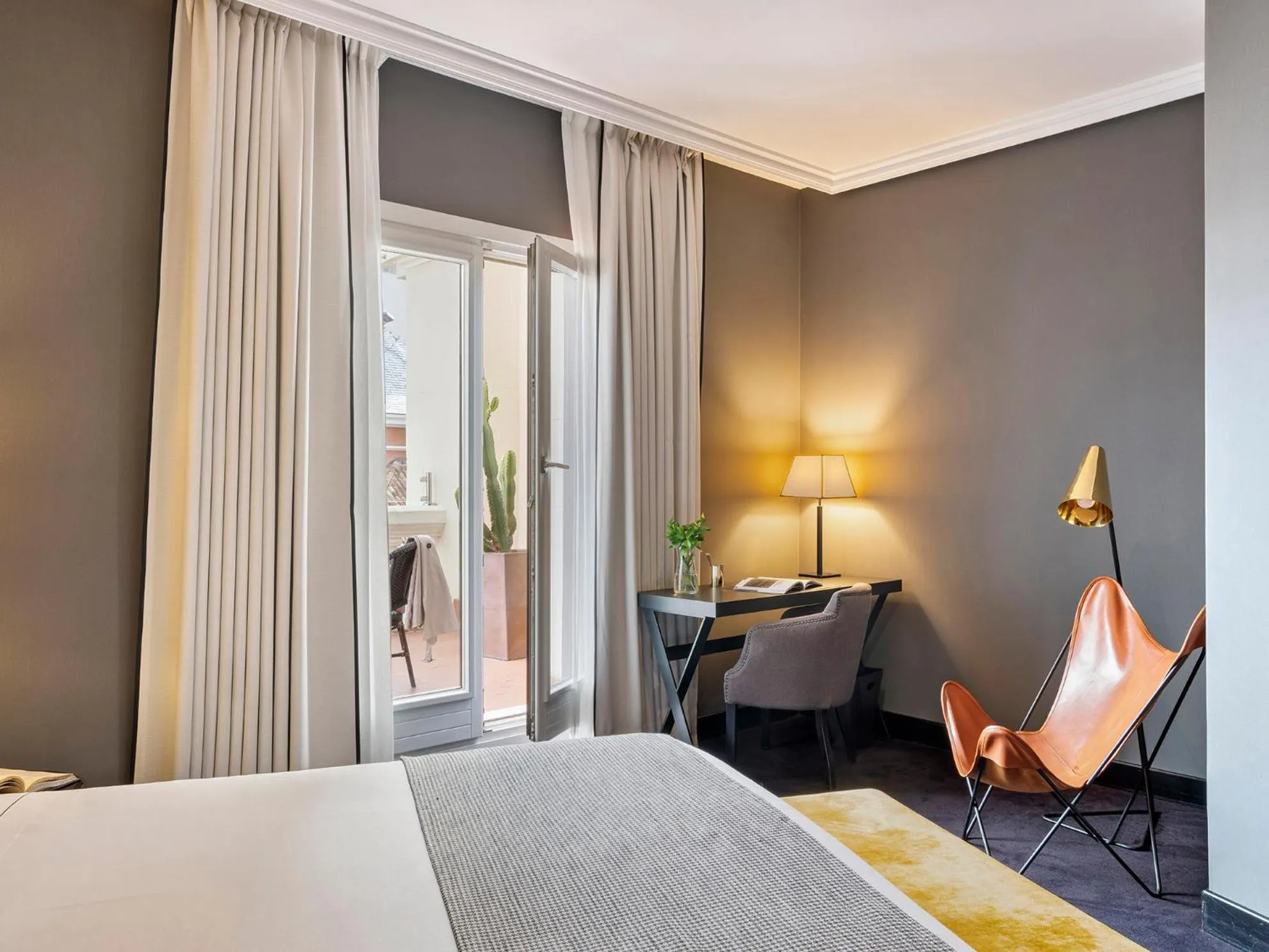 Deluxe Double Room with Balcony in The Principal Madrid, Small Luxury Hotels
