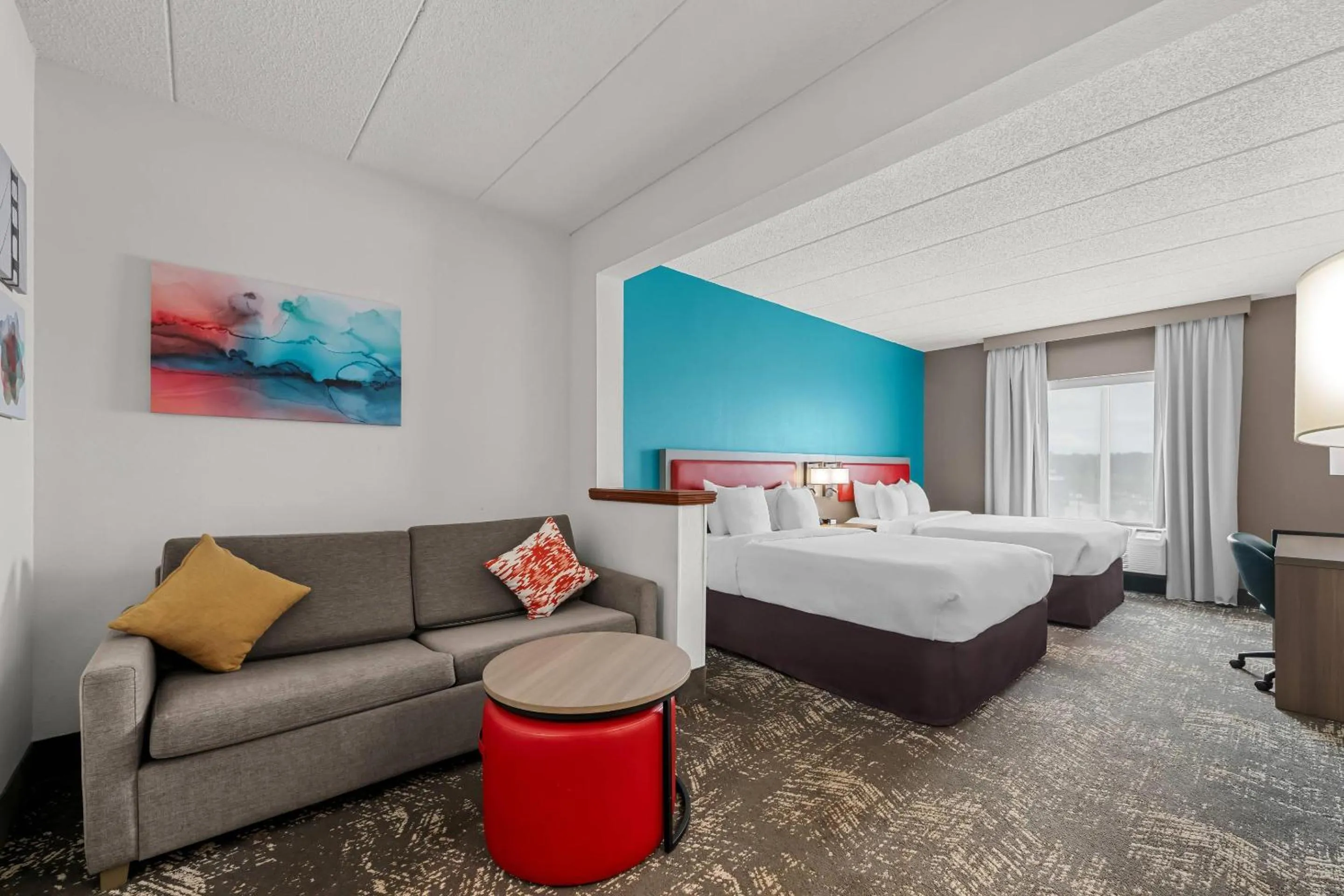 Queen Suite with Two Queen Beds in Comfort Suites Columbia at Harbison