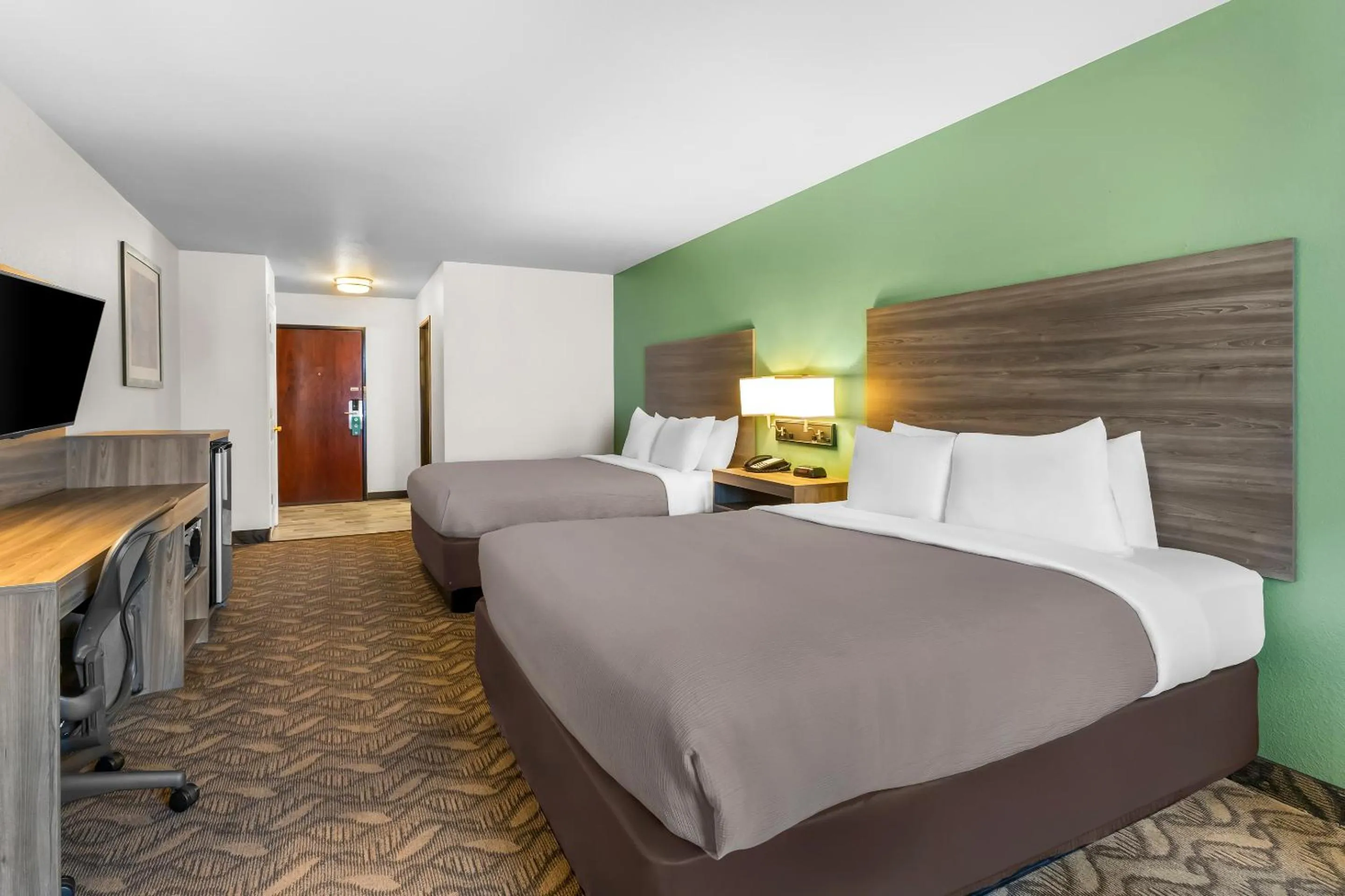 Queen Room with Two Queen Beds - Accessible/Non-Smoking  in Quality Inn & Suites Salt Lake City Airport West