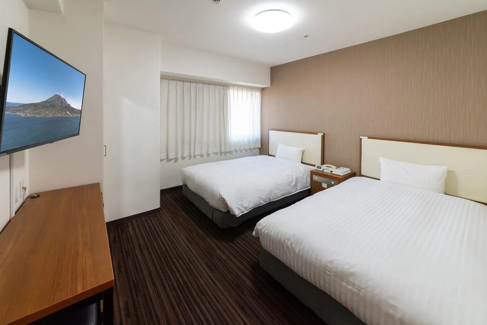 Standard Twin Room - Non-Smoking in Kagoshima Washington Hotel Plaza