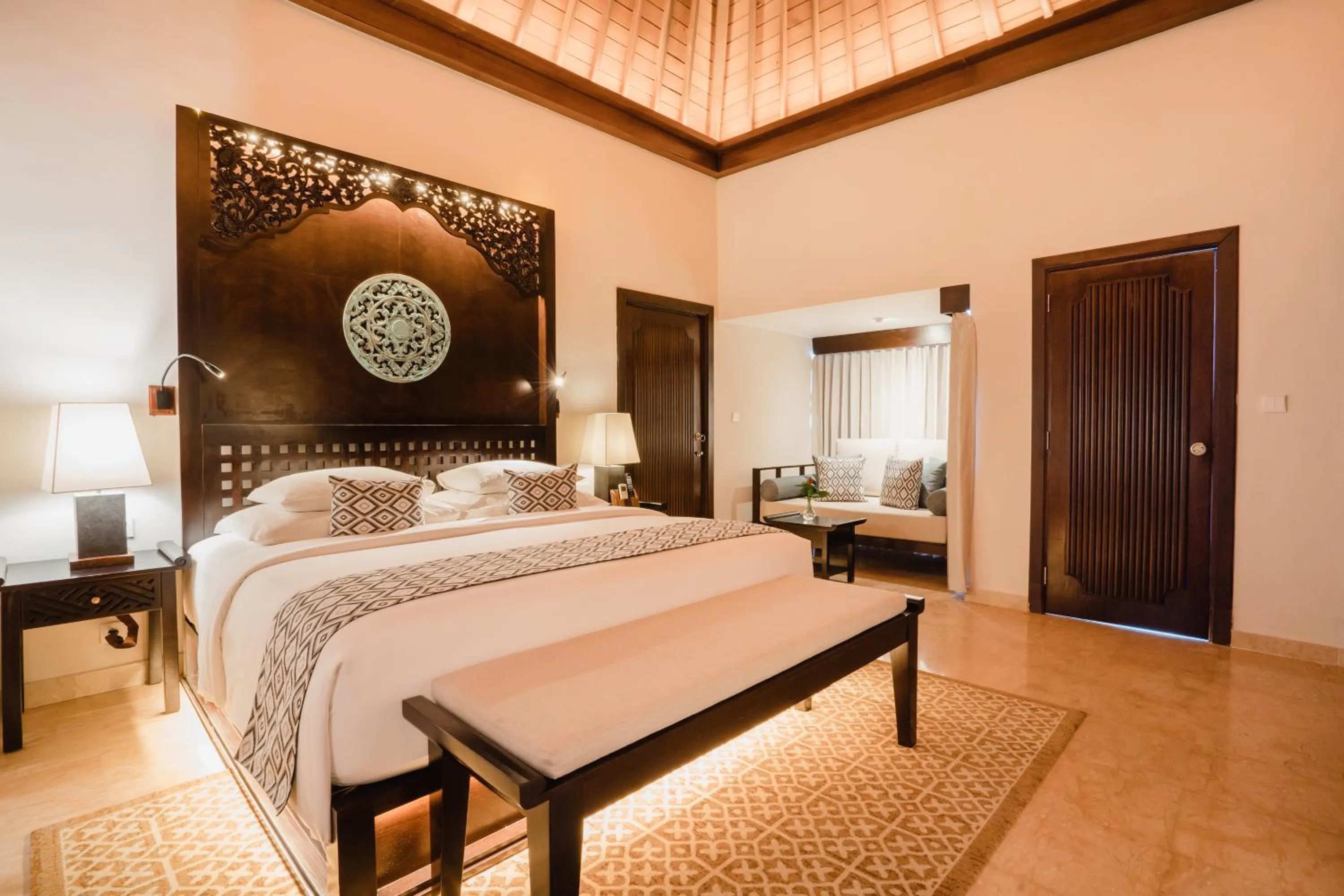 Resort Suite with Partial Ocean View in Ramayana Suites and Resort