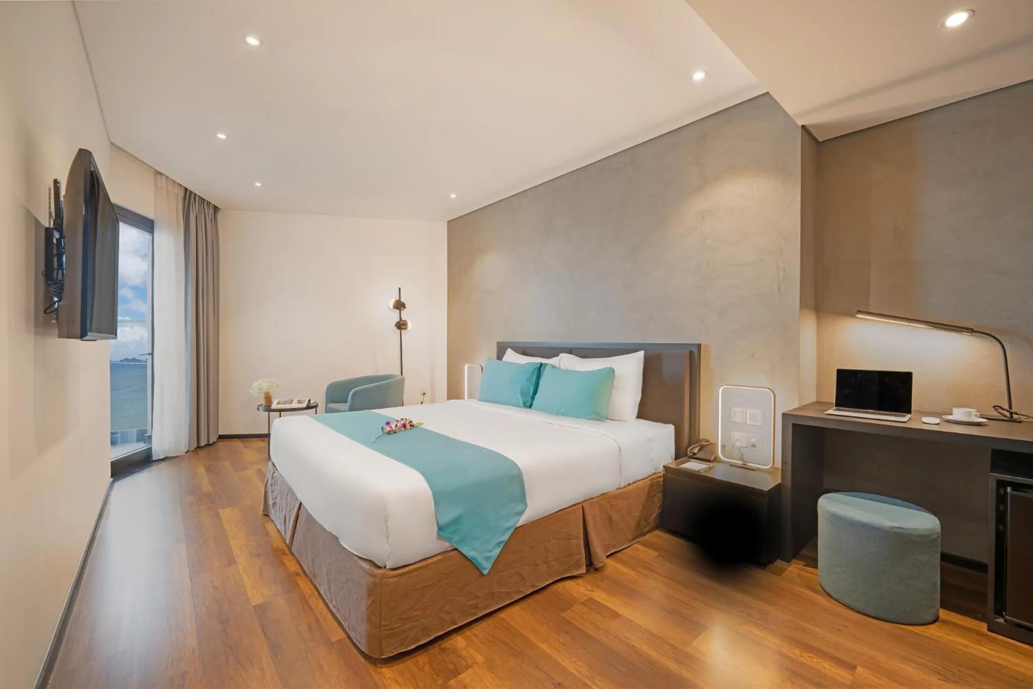 Deluxe Double Room with Sea View in The Code Hotel & Spa Da Nang