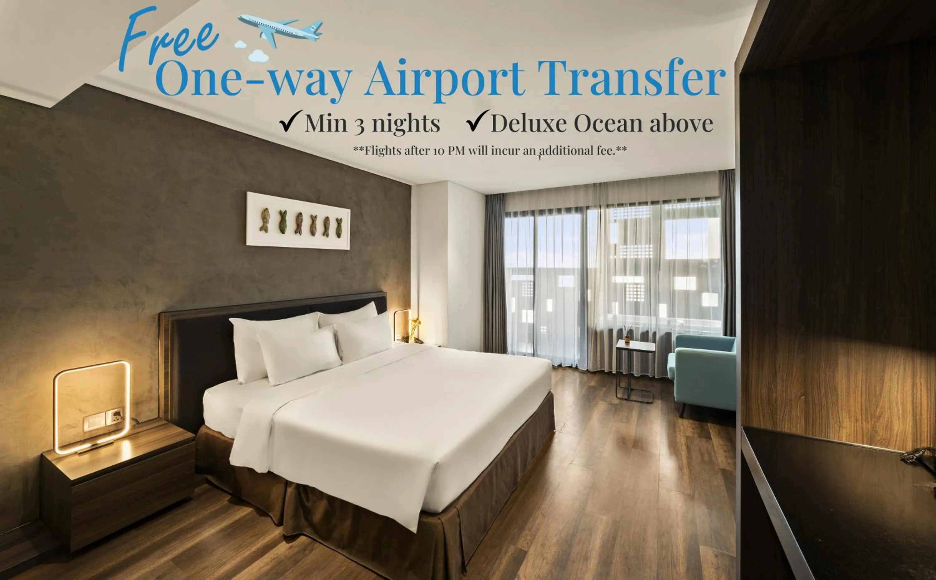 Executive Suite Double Sea View With Bathtub in The Code Hotel & Spa Da Nang - Complimentary Daily Afternoon Tea in Sky Bar