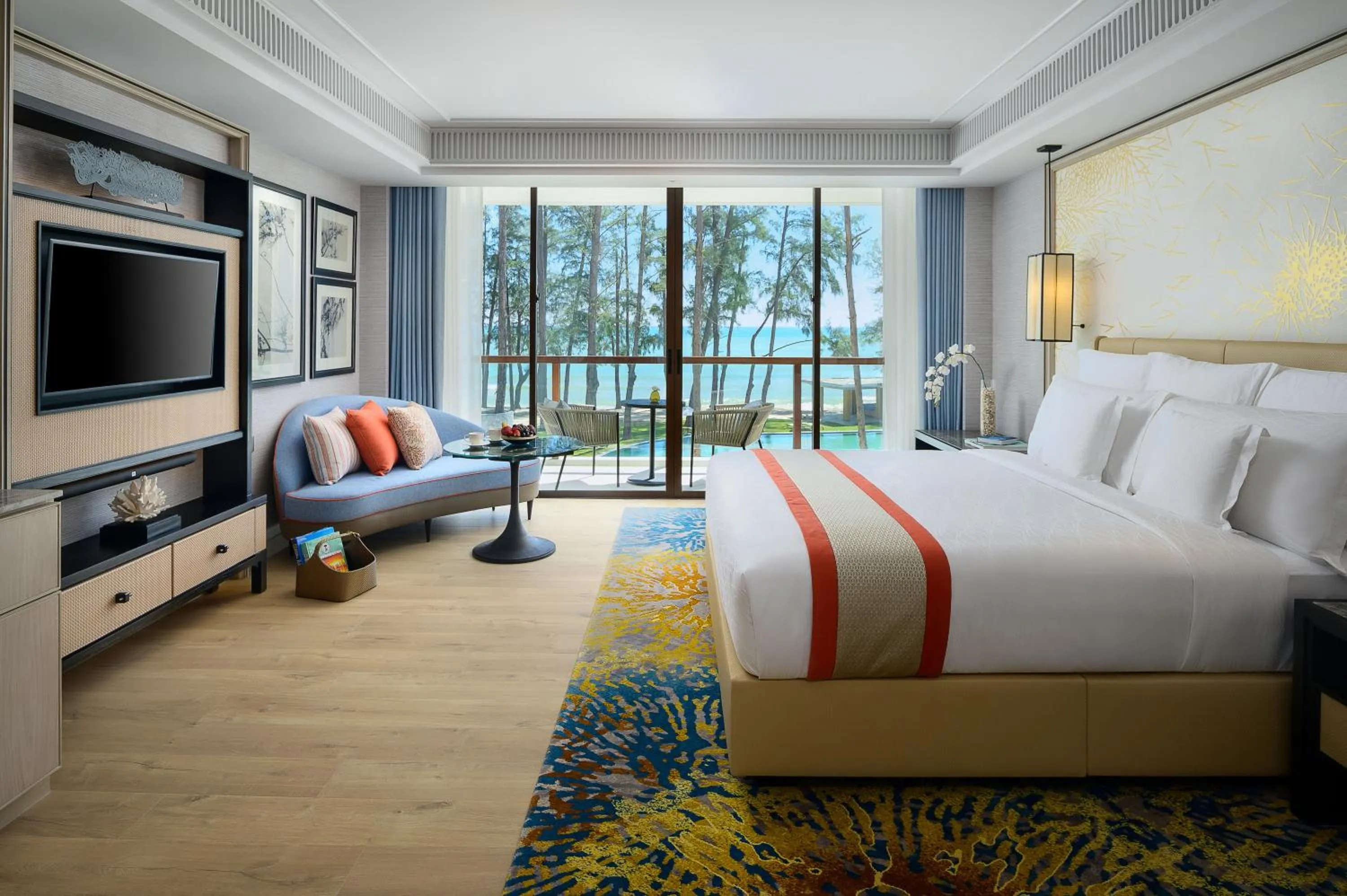 Premium King Room with Ocean View and Club Lounge Access in InterContinental Phuket Resort by IHG