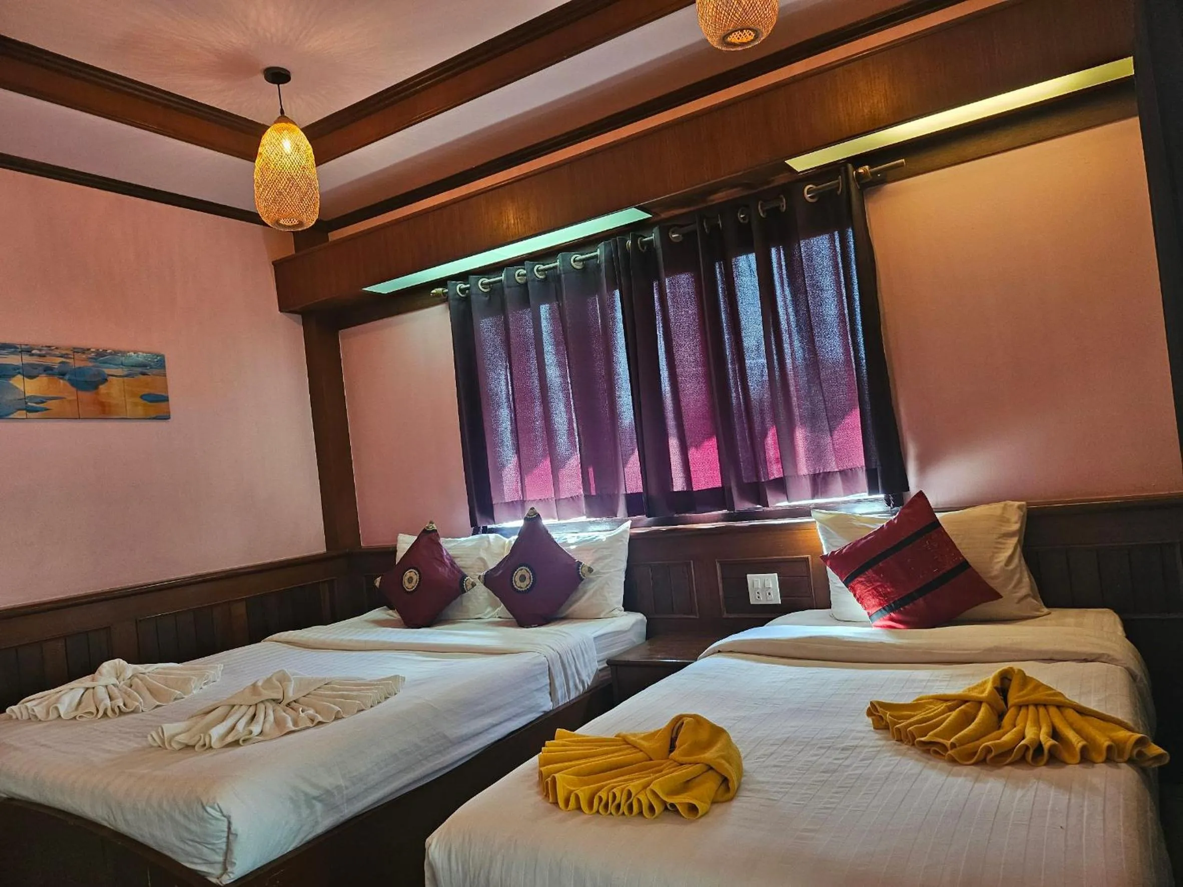 Superior Bungalow Garden View Triple in Rin Beach Resort