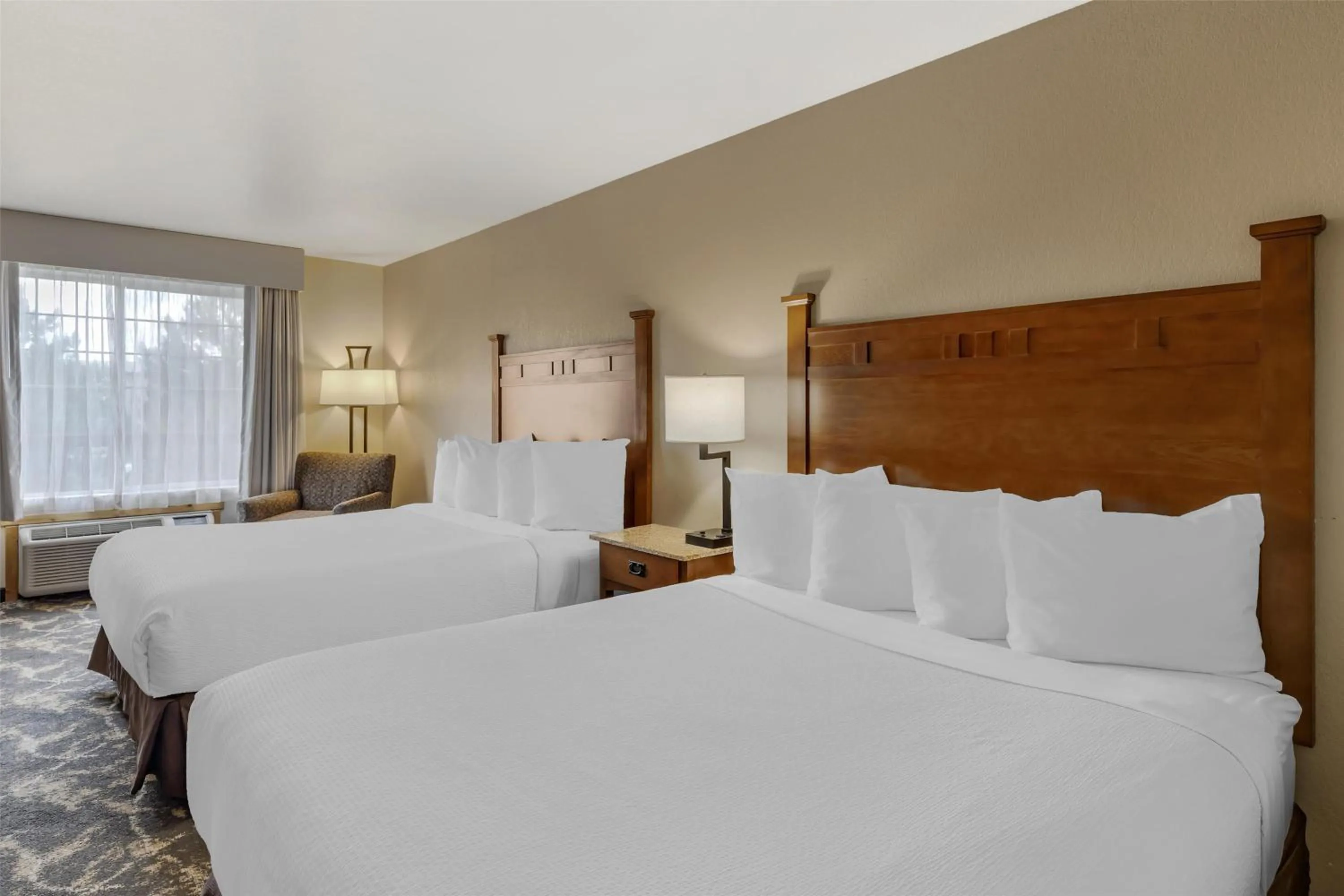 Queen Room with Two Queen Beds in Best Western Plus Riverfront Hotel and Suites