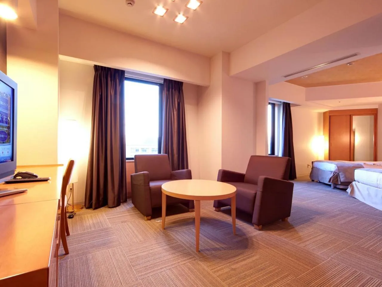 Premier Twin Room with Extra Bed - Non-Smoking in Hotel Rocore Naha