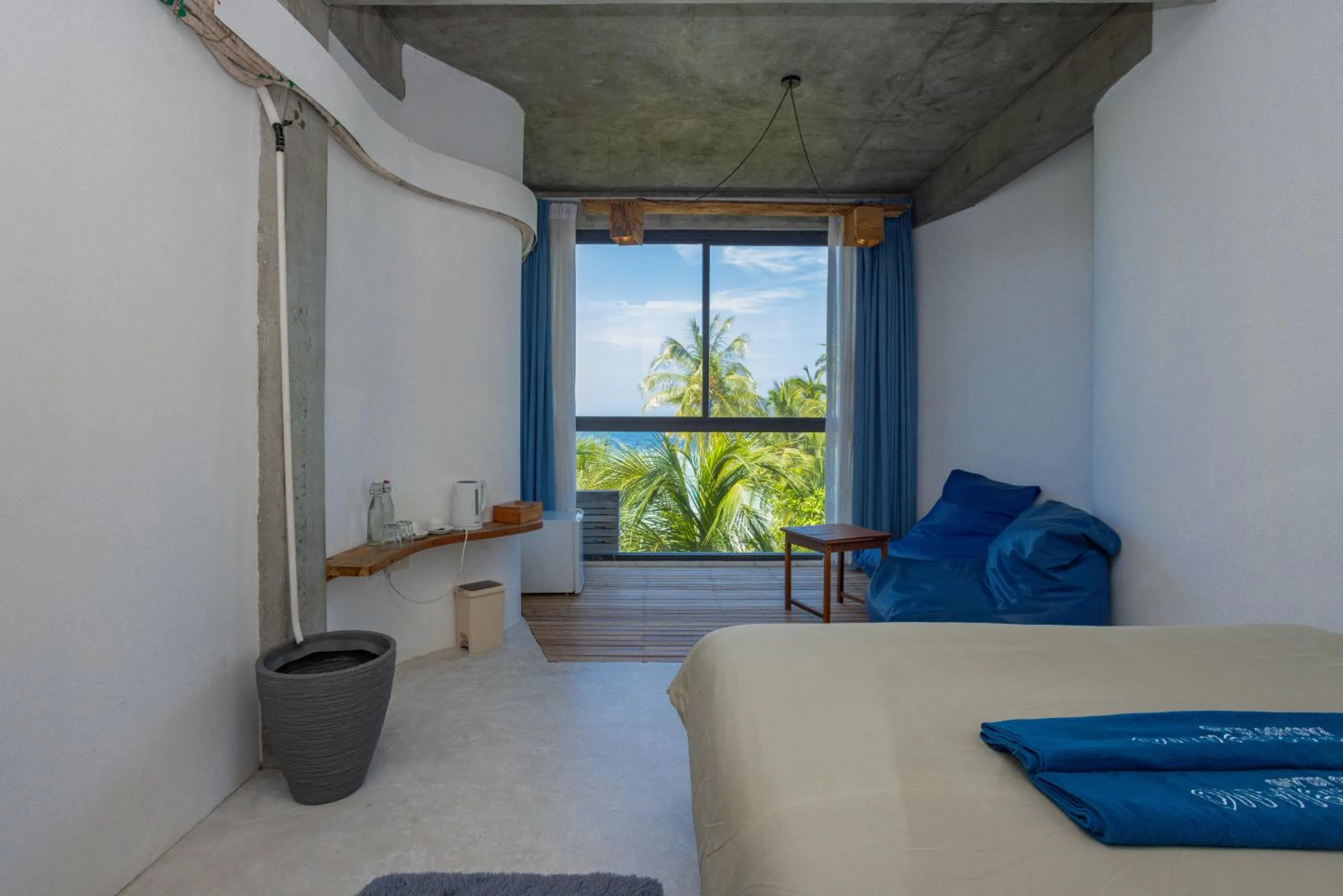 Deluxe Double Room with Sea View in Club Gabbiano