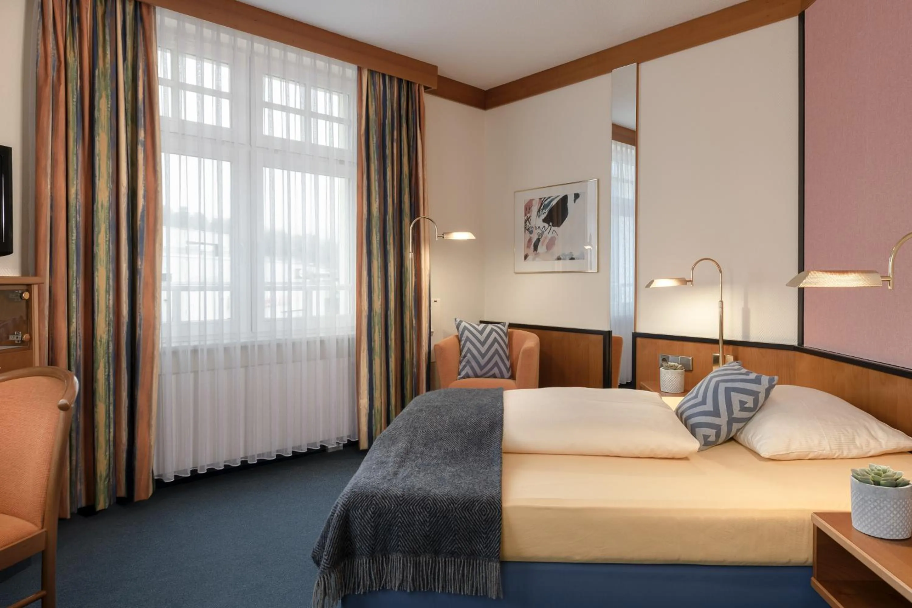 Superior Single Room with quiet location in Hotel Neustädter Hof