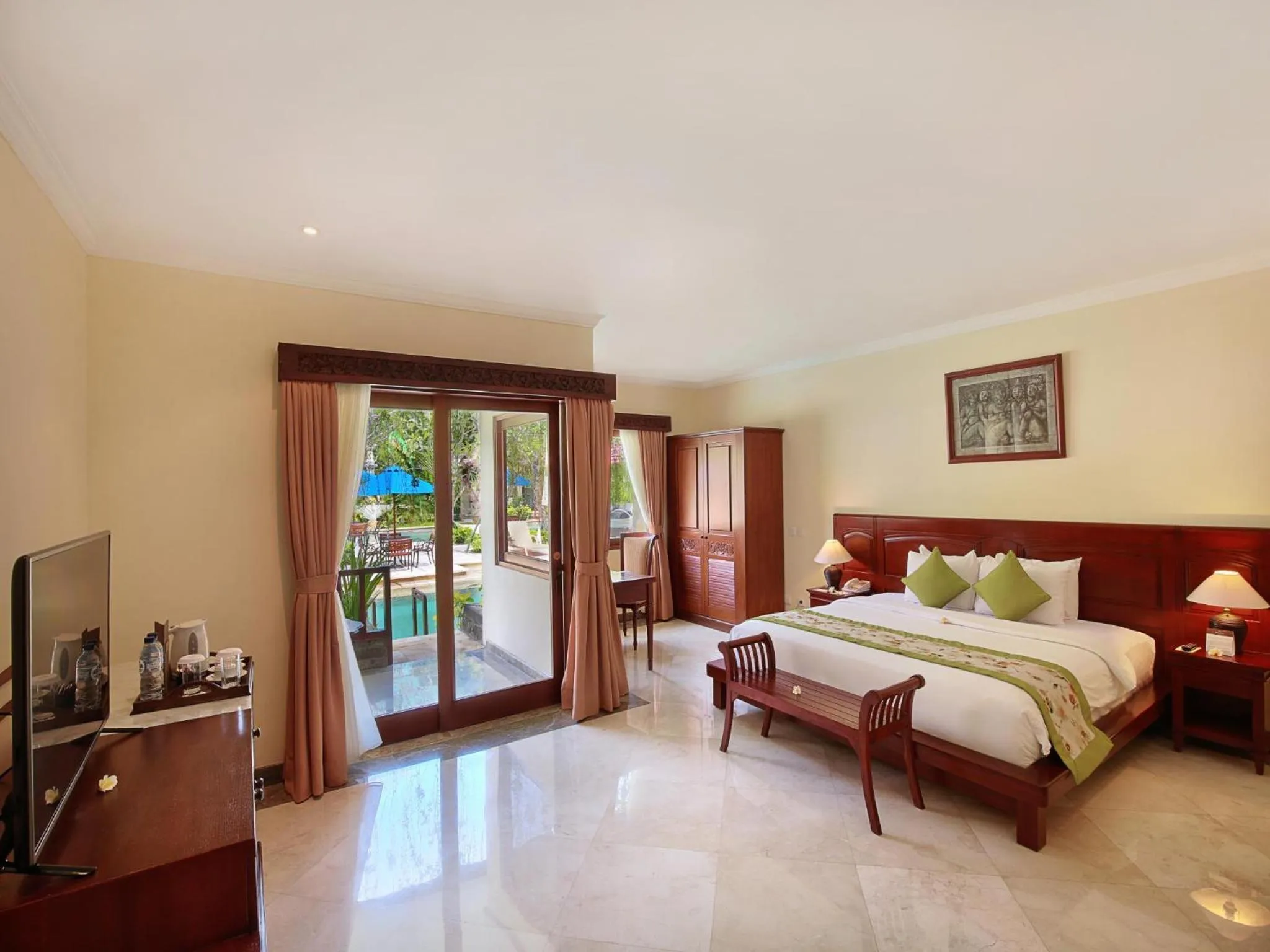 Deluxe Double Room with Pool Access in The Grand Bali Nusa Dua