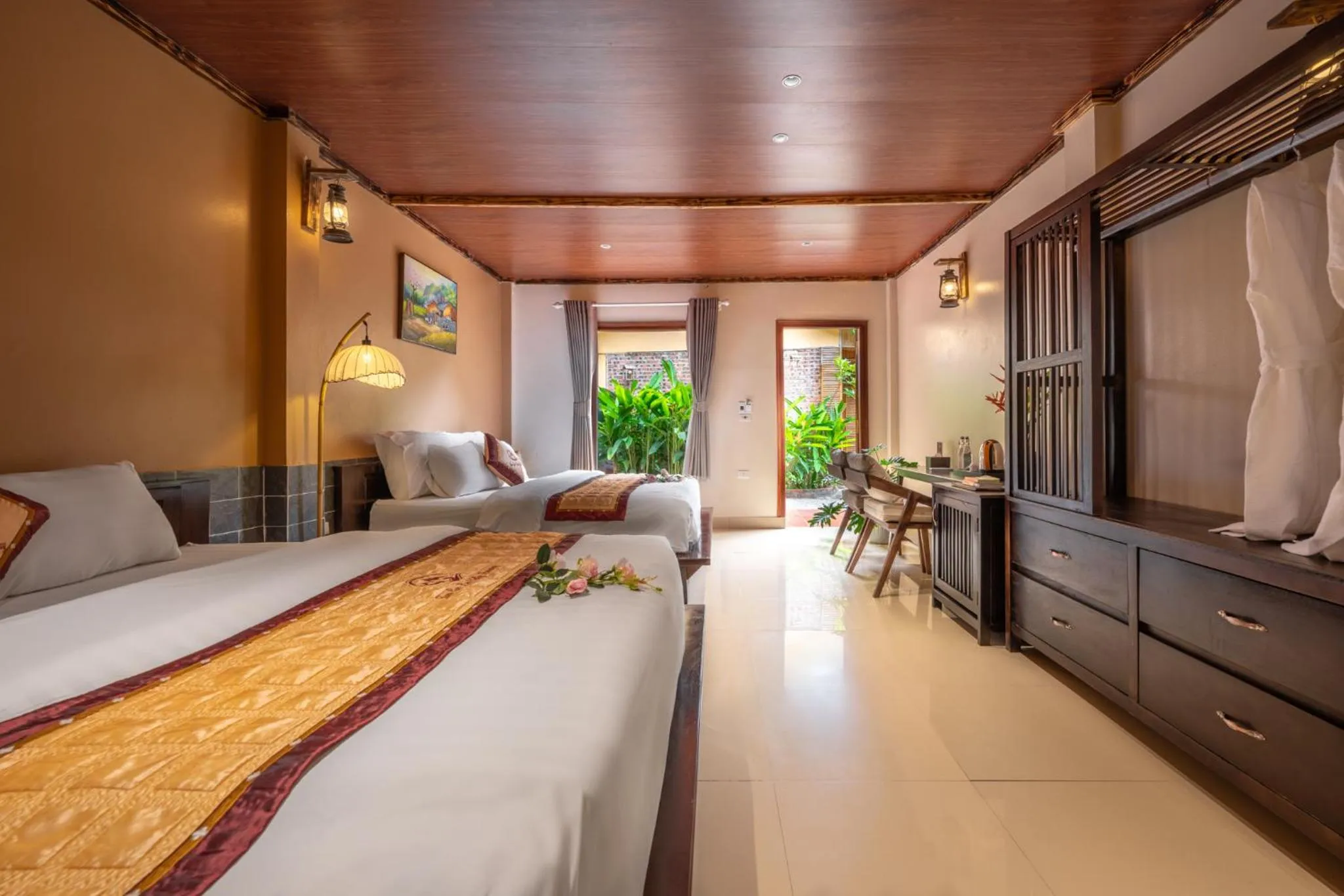 Deluxe Family Room in Tam Coc Luxury Homestay