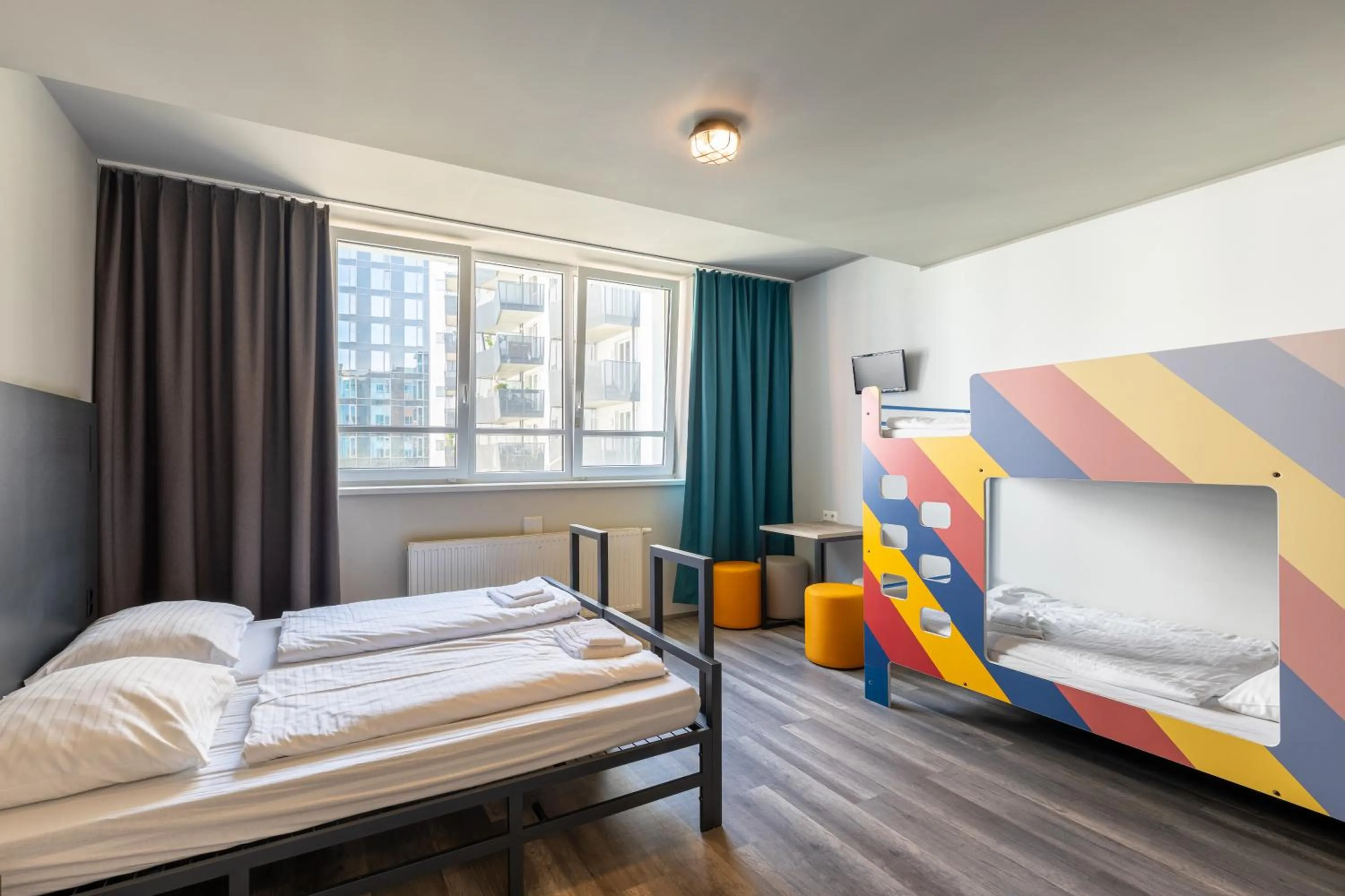 Family Room (2 Adults + 2 Children) in a&o Wien Hauptbahnhof
